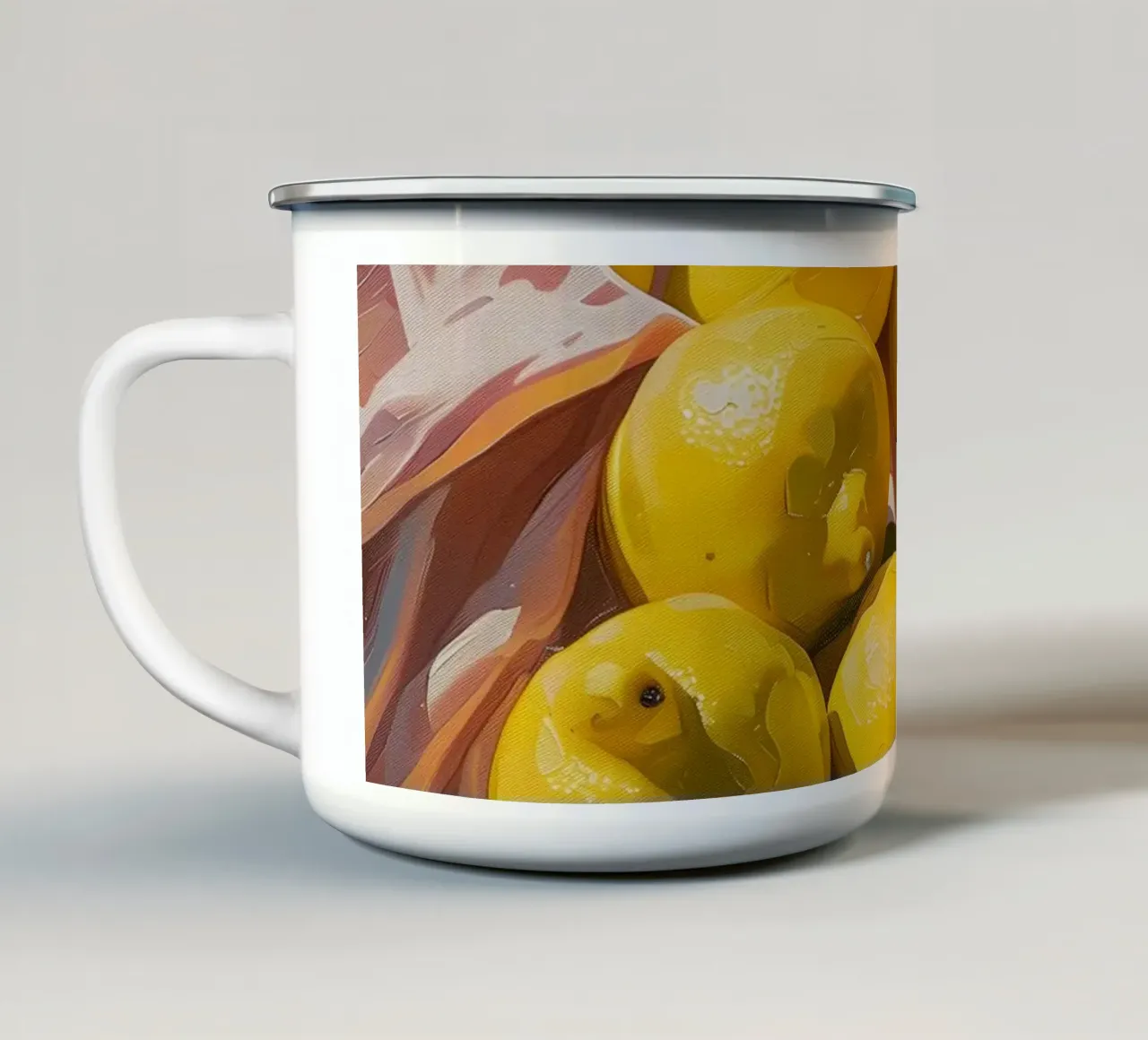 Limoncello tazza in smalto da LaylaOzHome