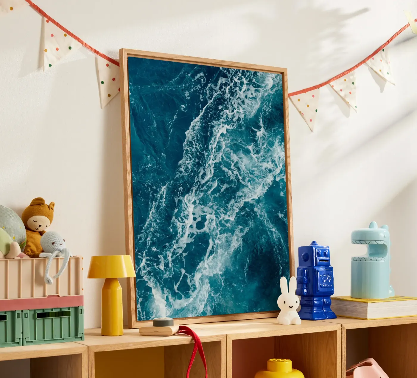 Oceaangolven acryl van susea