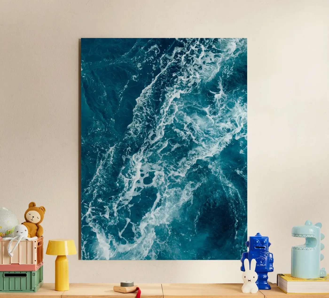 Onde dell'oceano alluminio dibond da susea