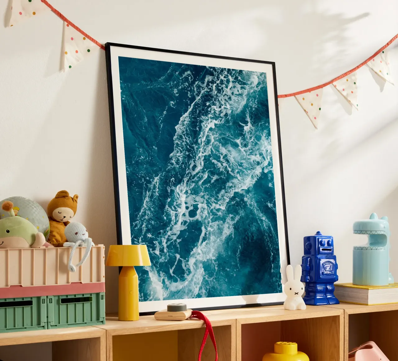 Ocean waves poster by susea