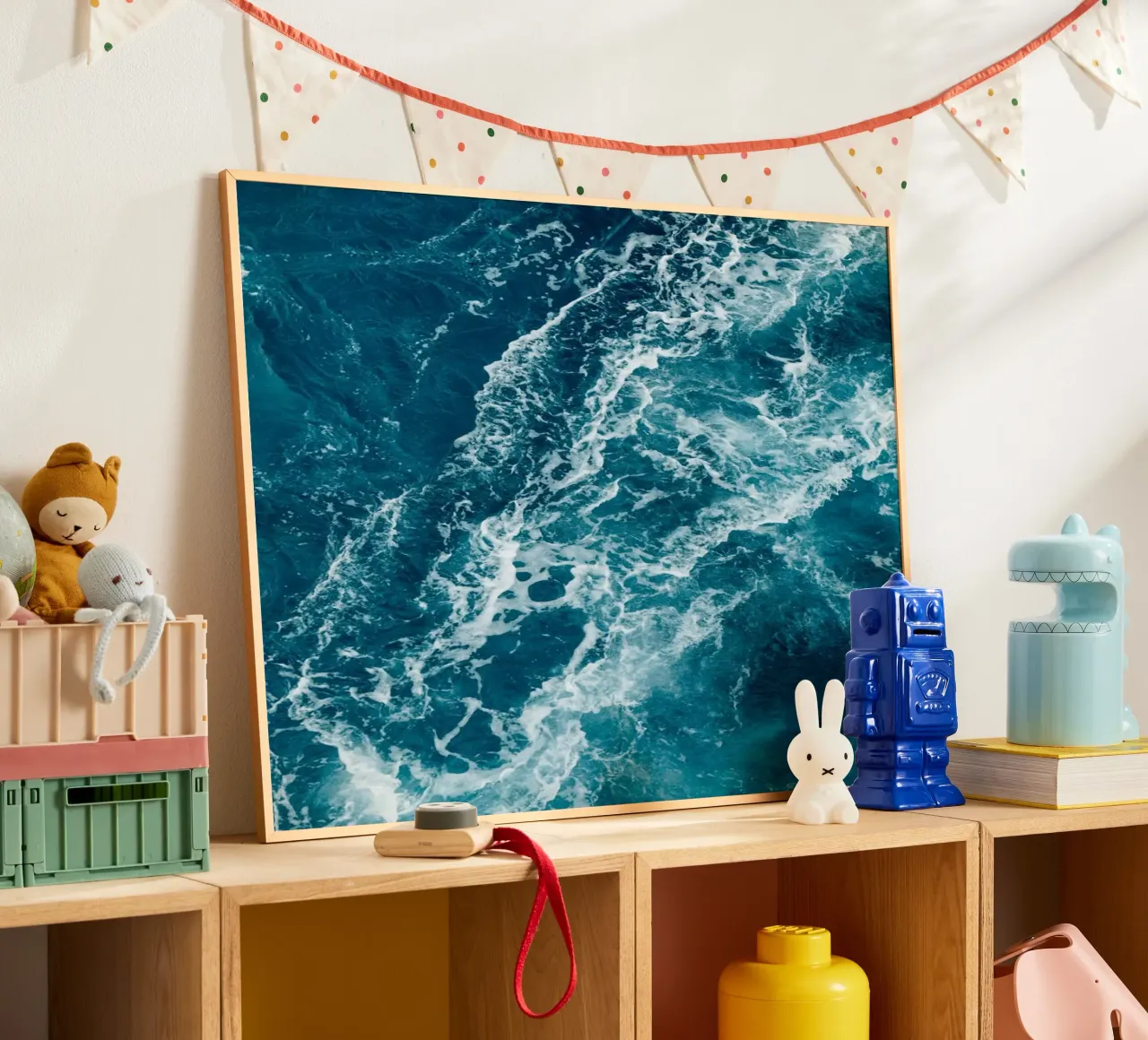 Ocean waves poster by susea