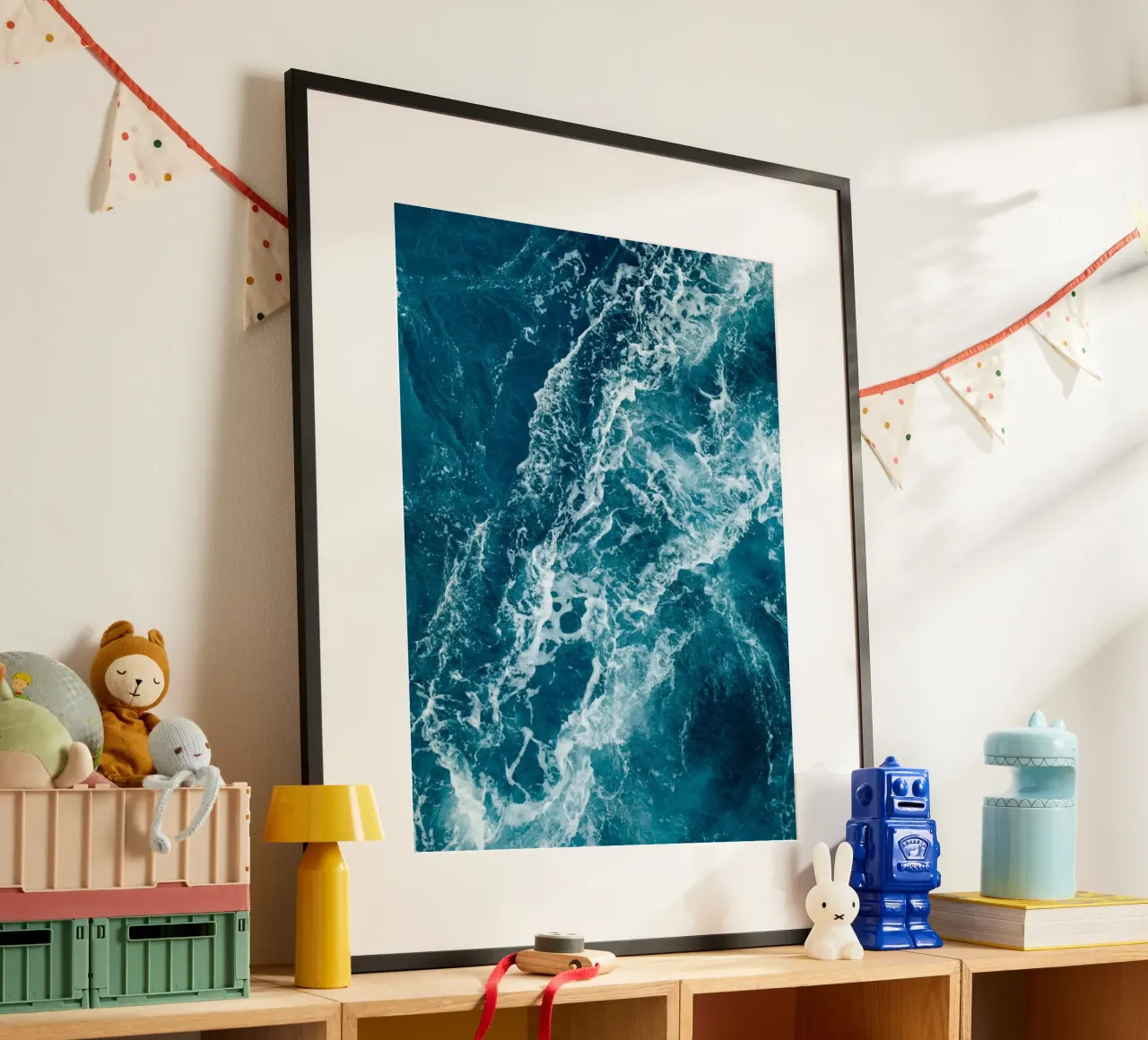 Ocean waves poster by susea