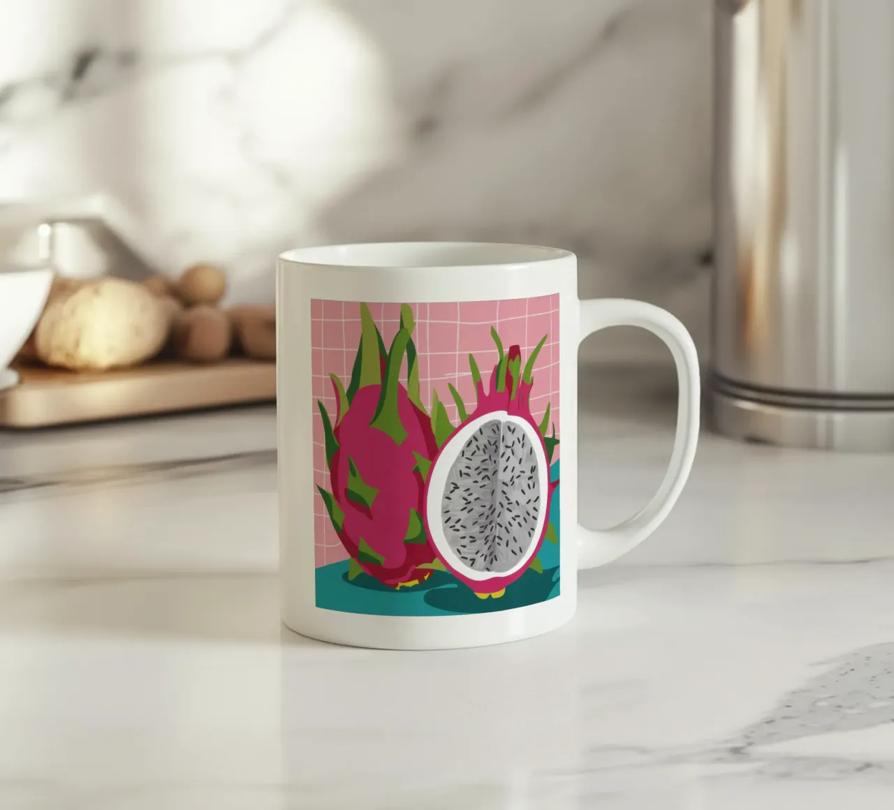 Pitaya esotica Pop tazza in ceramica da Sun Riser