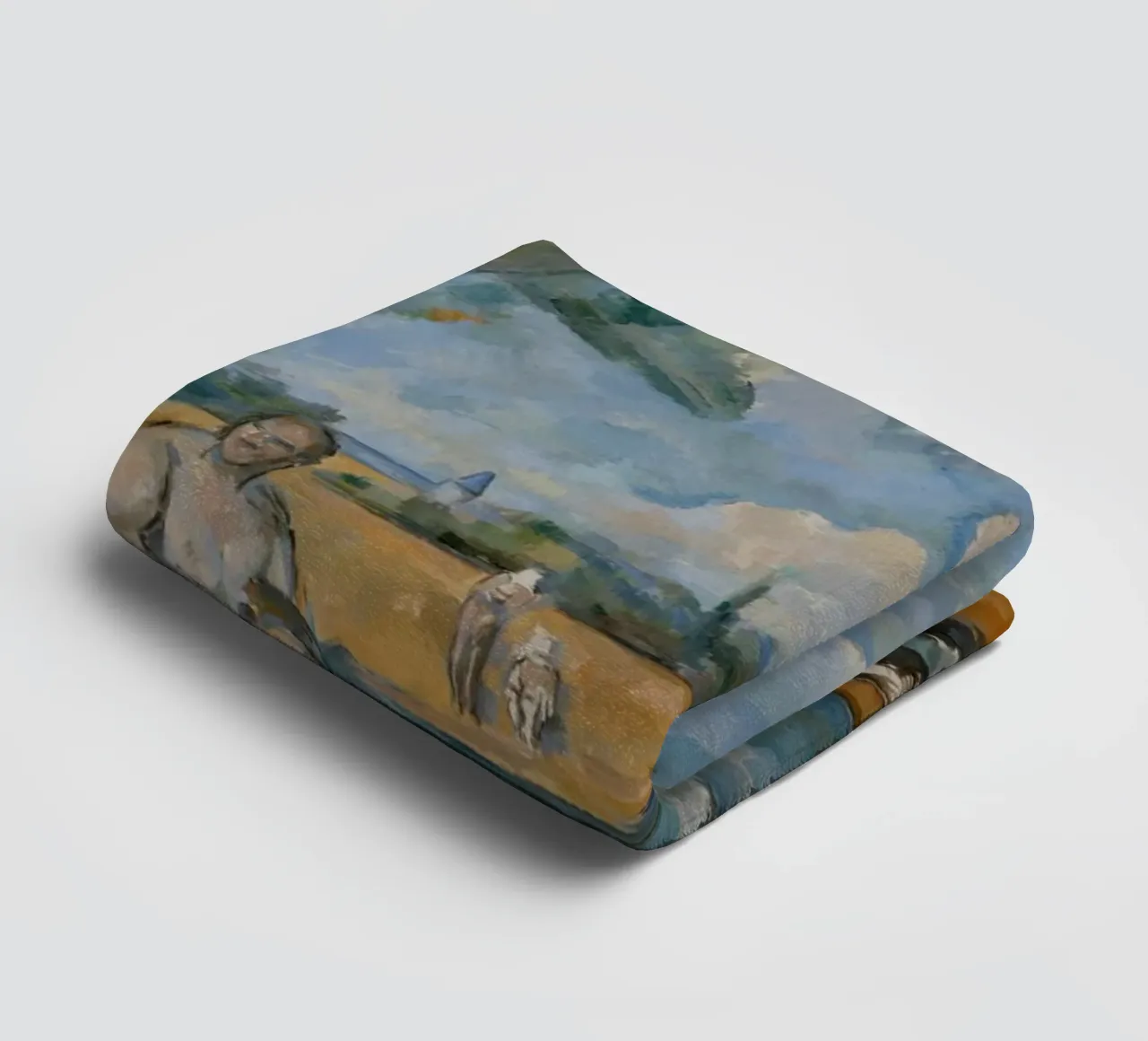 Paul Cézanne - Les grandes baigneuses serviette de bain de William Store
