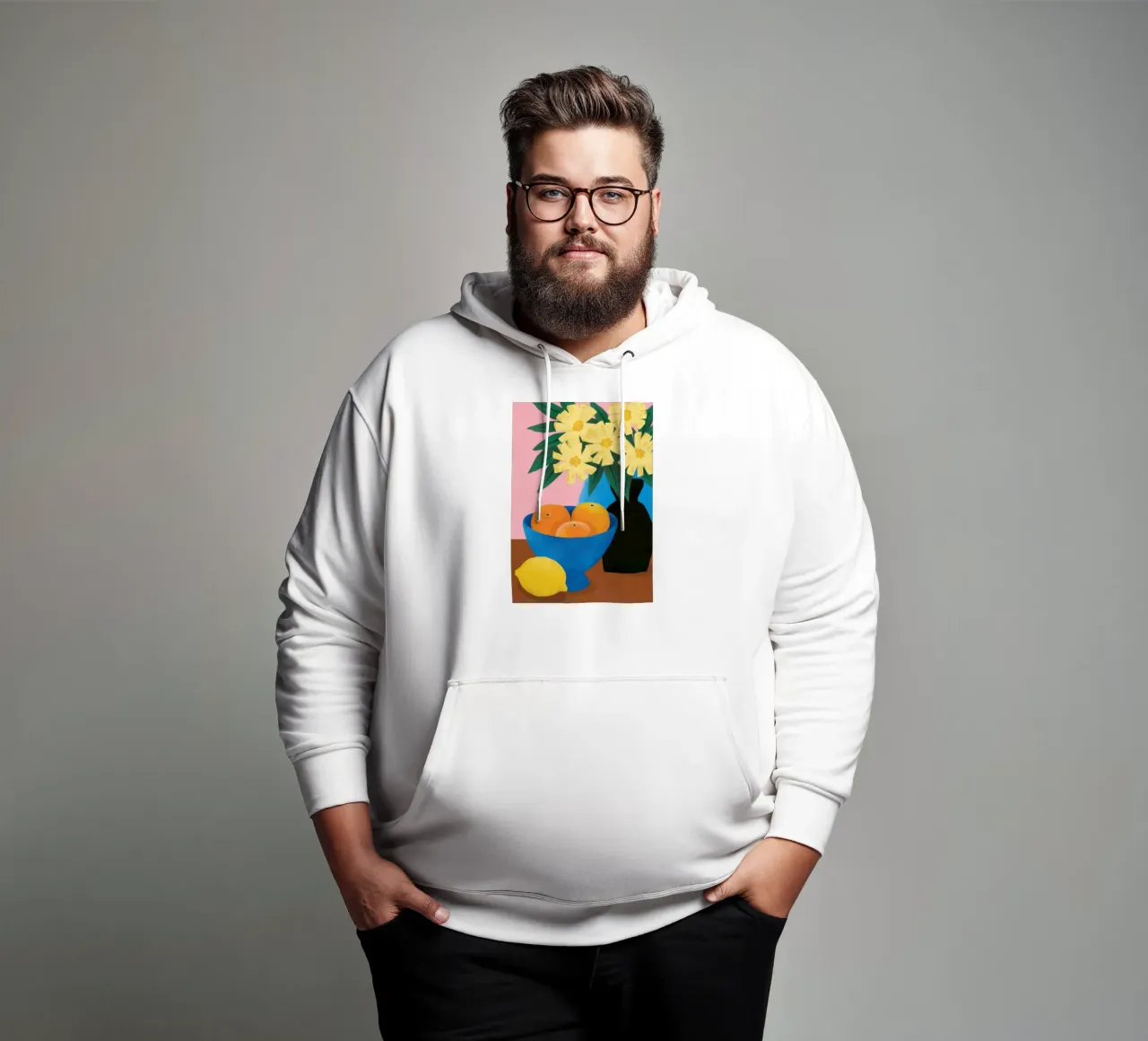 Azure Citrus Serenity sudadera con capucha de Sun Riser