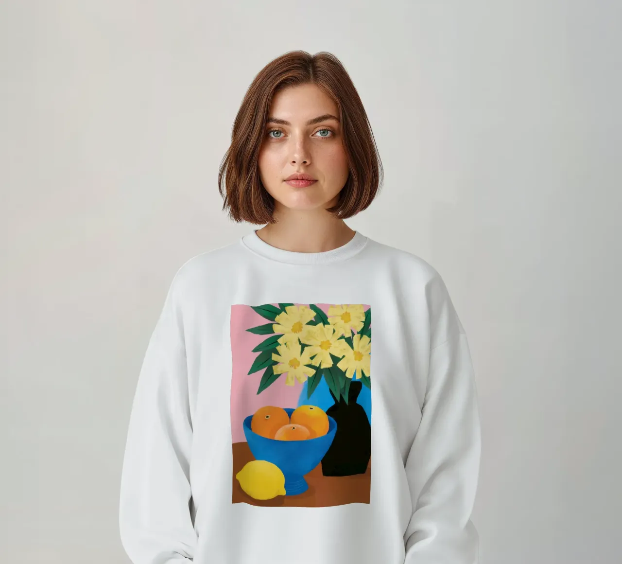 Azure Citrus Serenity felpa da Sun Riser