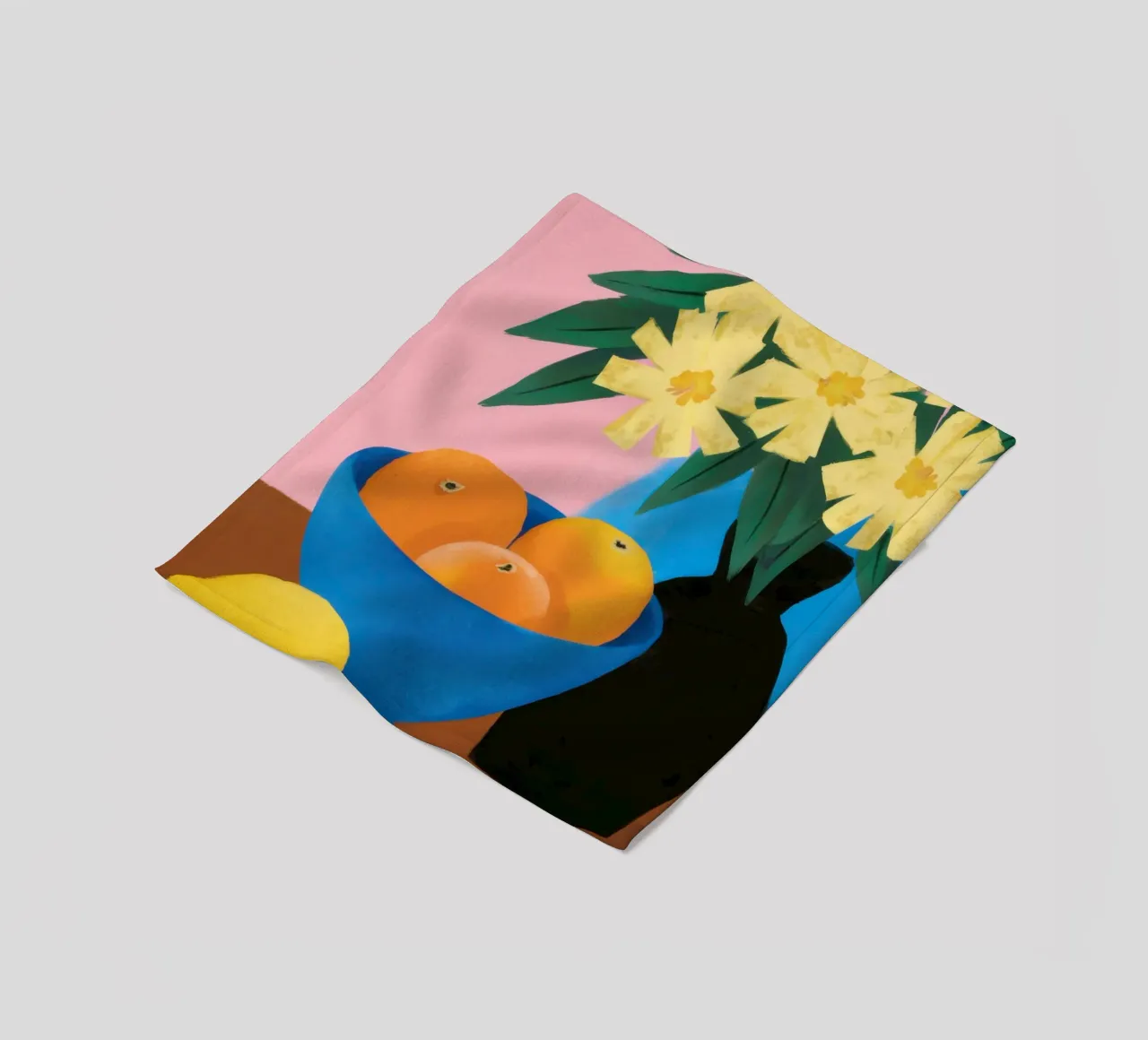 Azure Citrus Serenity coperta in pile da Sun Riser