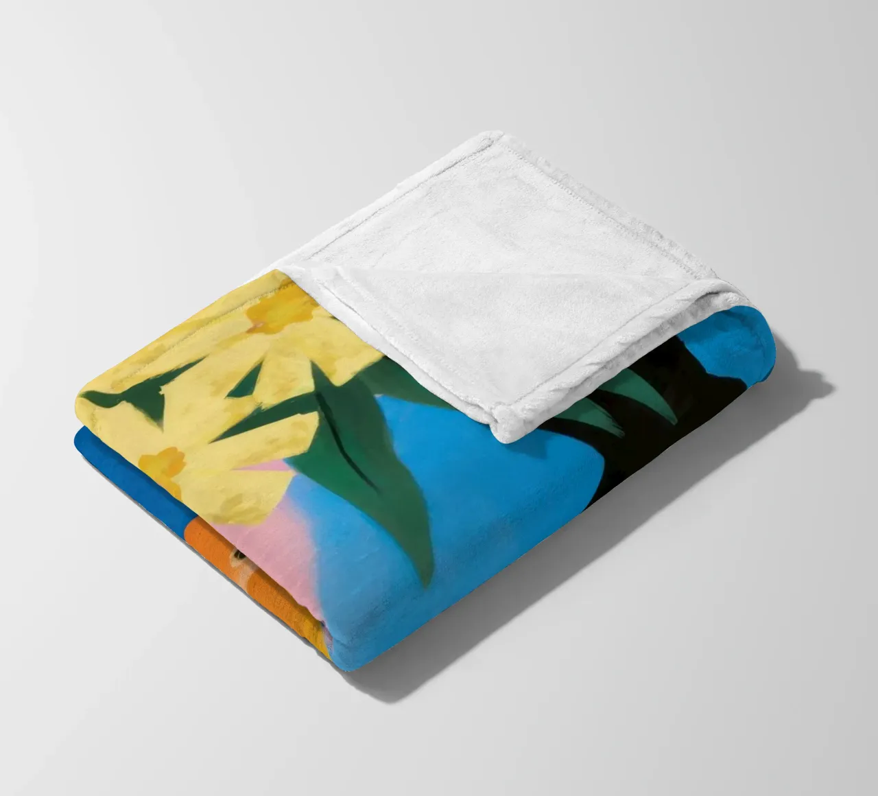 Azure Citrus Serenity coperta in pile da Sun Riser