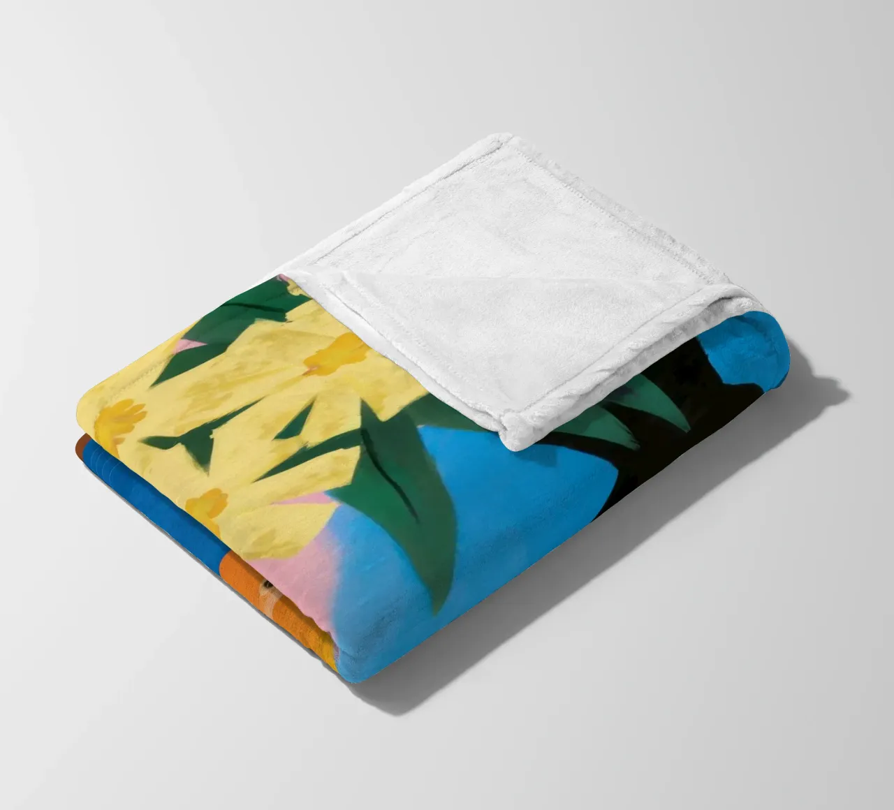 Azure Citrus Serenity coperta in pile da Sun Riser