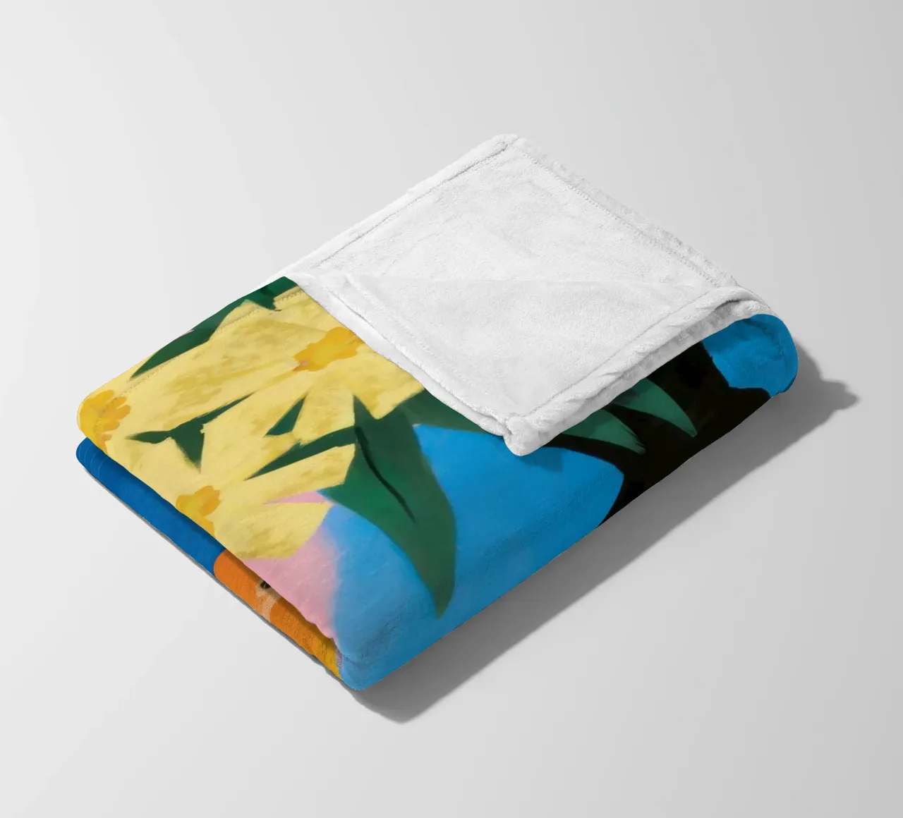 Azure Citrus Serenity coperta in pile da Sun Riser