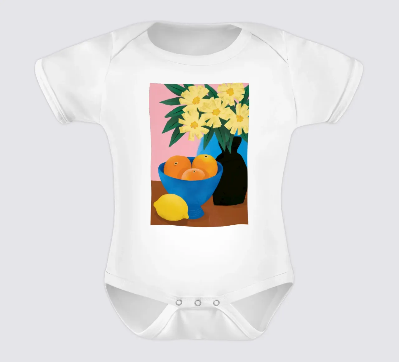 Azure Citrus Serenity body neonato maniche corte da Sun Riser
