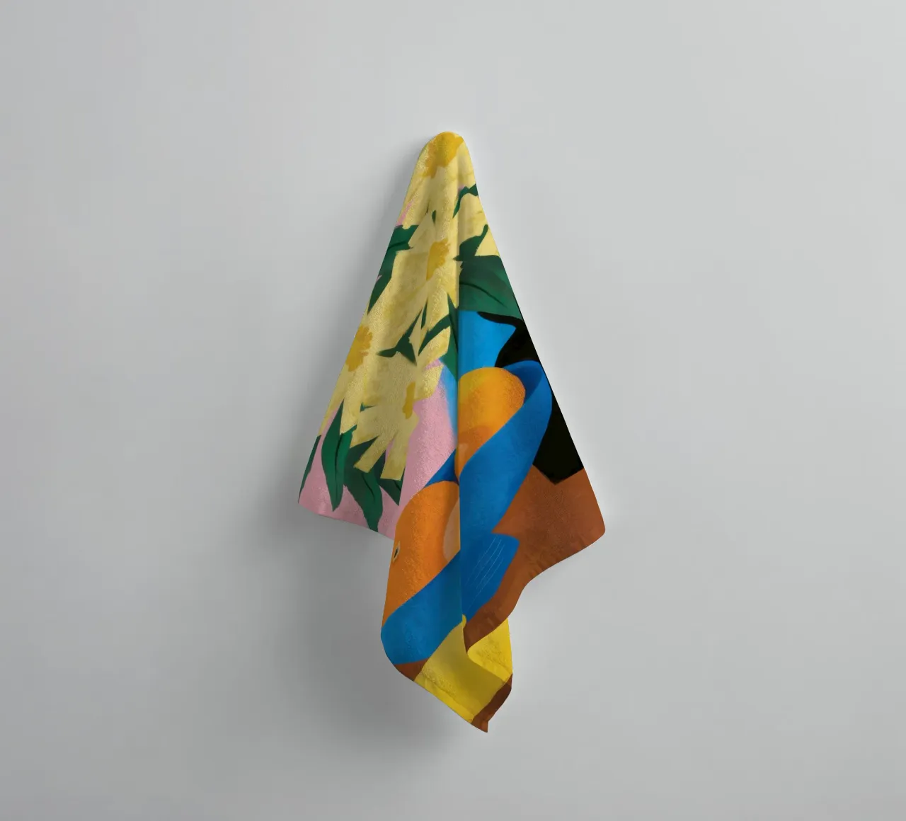 Azure Citrus Serenity towel by Sun Riser