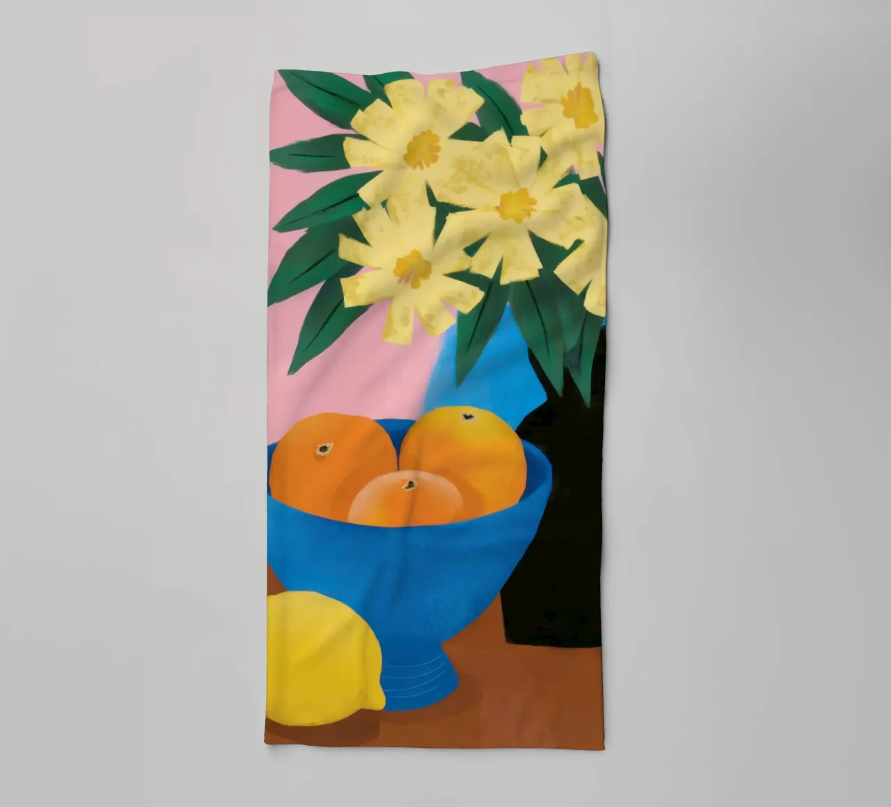 Azure Citrus Serenity towel by Sun Riser