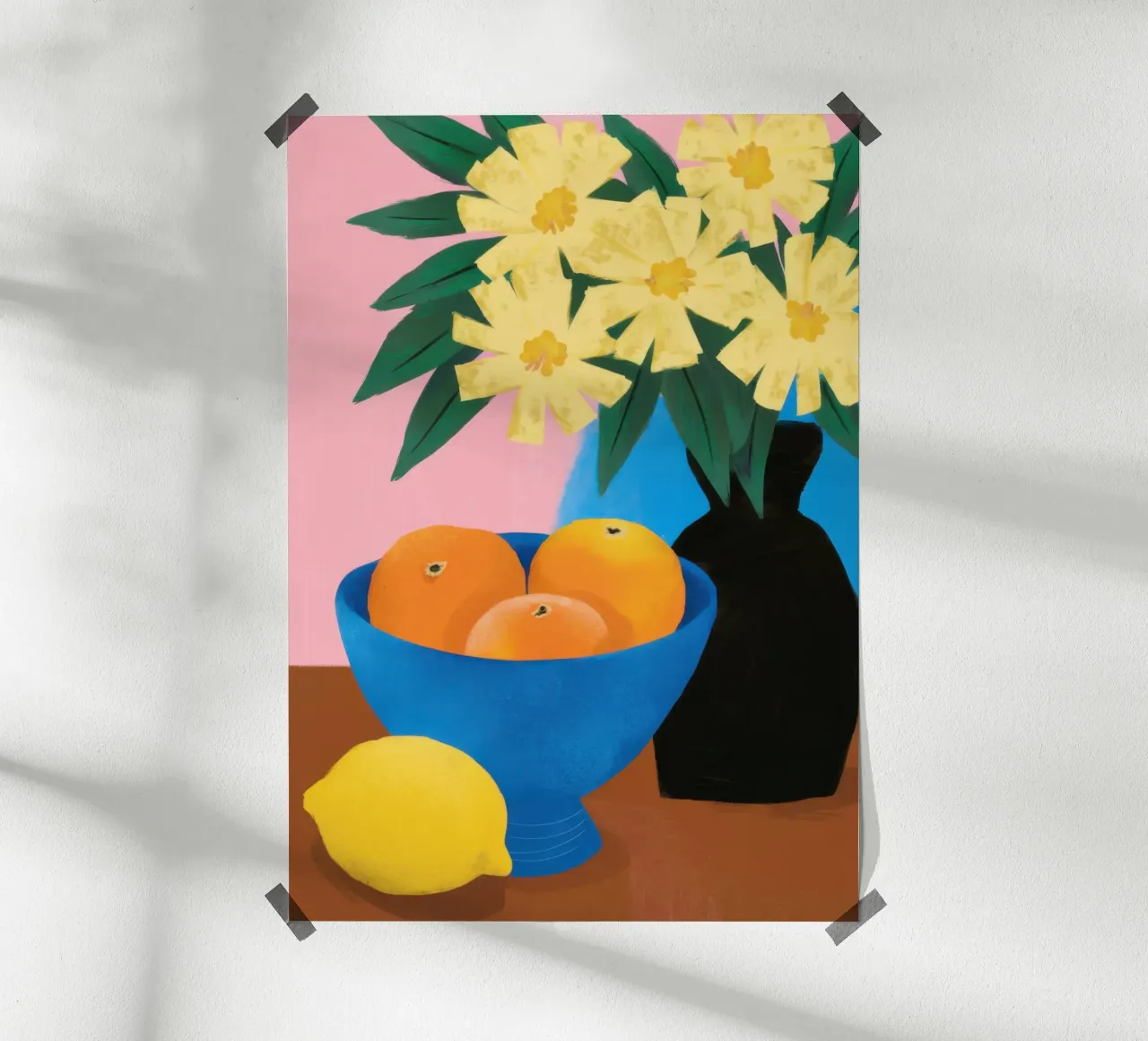 Azure Citrus Serenity poster da Sun Riser