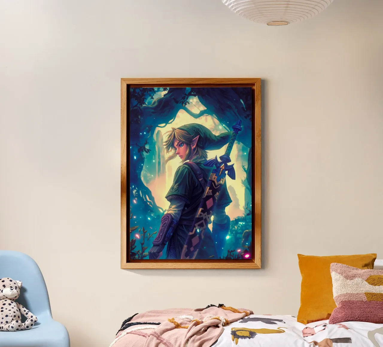 Link Legend of Zelda alluminio dibond da Stellar Creative