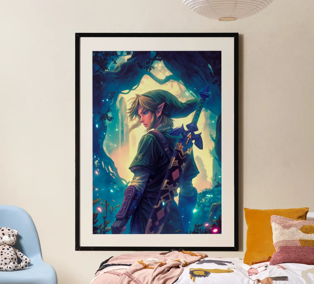 Link Legend of Zelda carta hahnemühle da Stellar Creative
