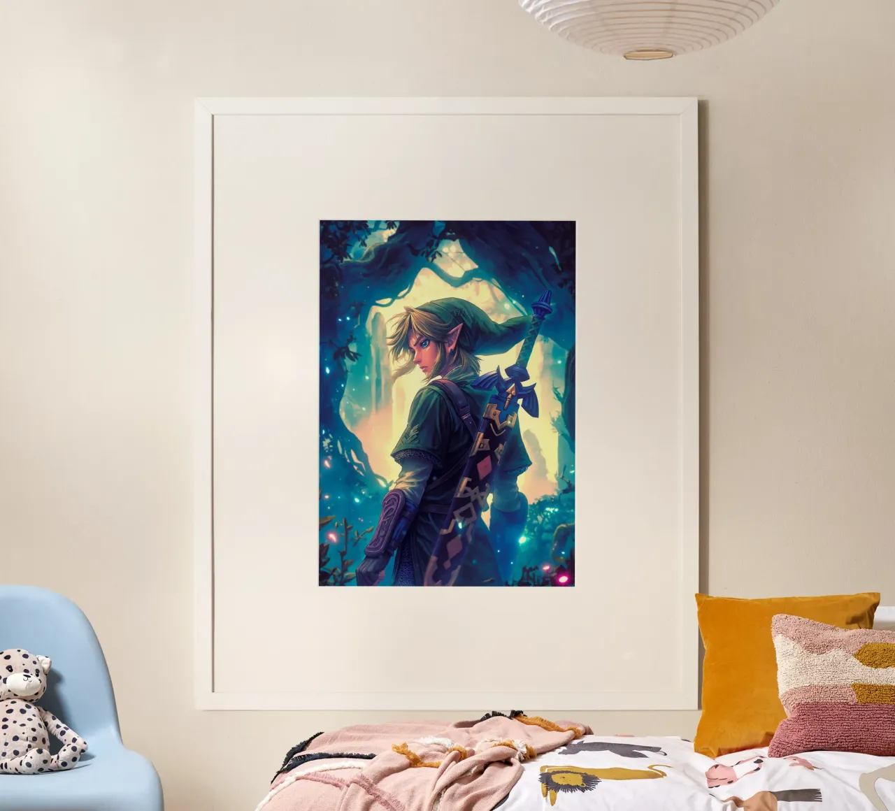 Link Legend of Zelda carta hahnemühle da Stellar Creative