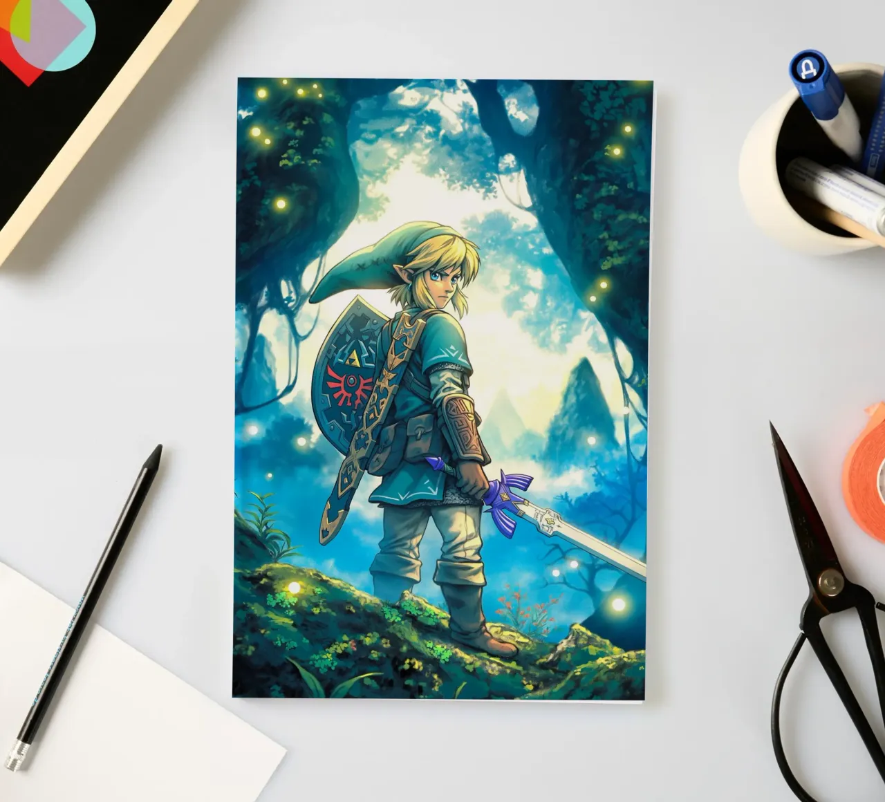 Link Legend of Zelda diario da Stellar Creative