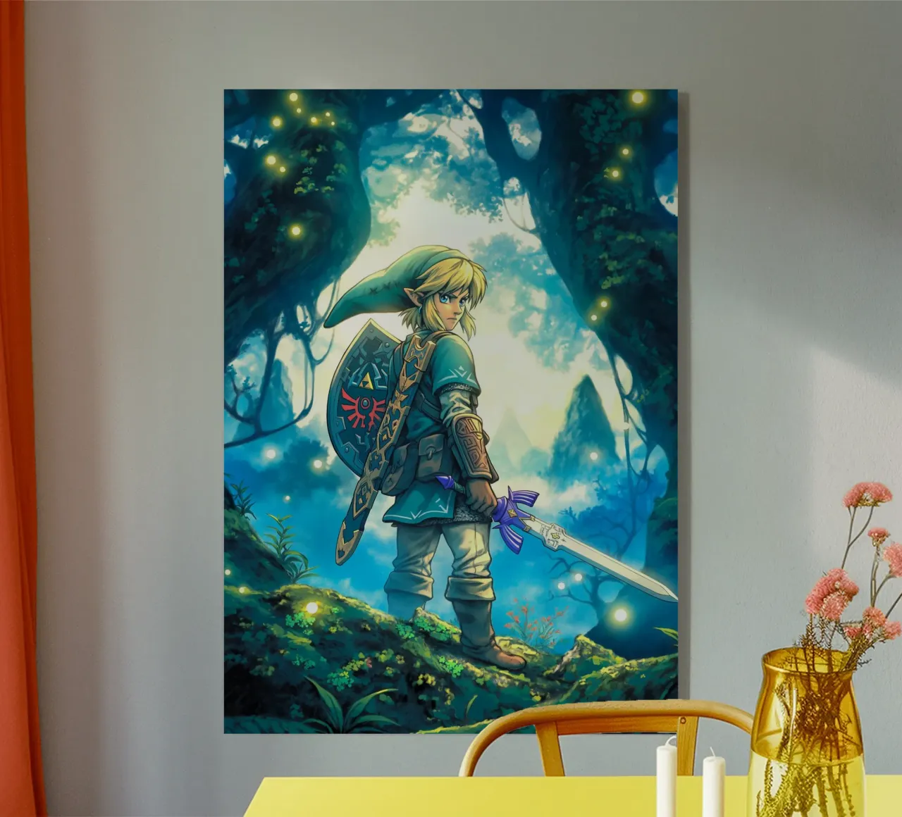 Link Legend of Zelda metacrilato de Stellar Creative