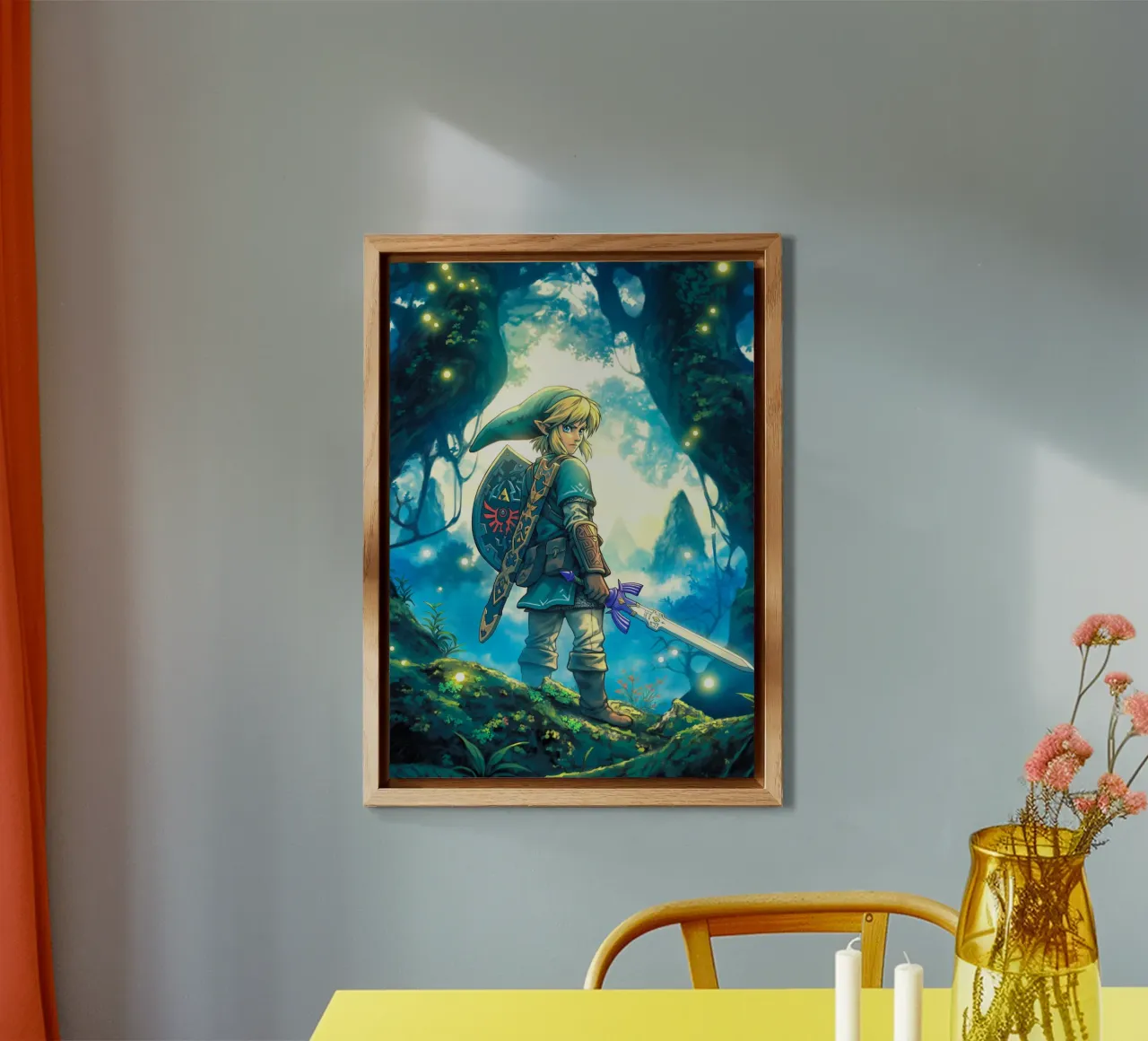Link Legend of Zelda alluminio dibond da Stellar Creative