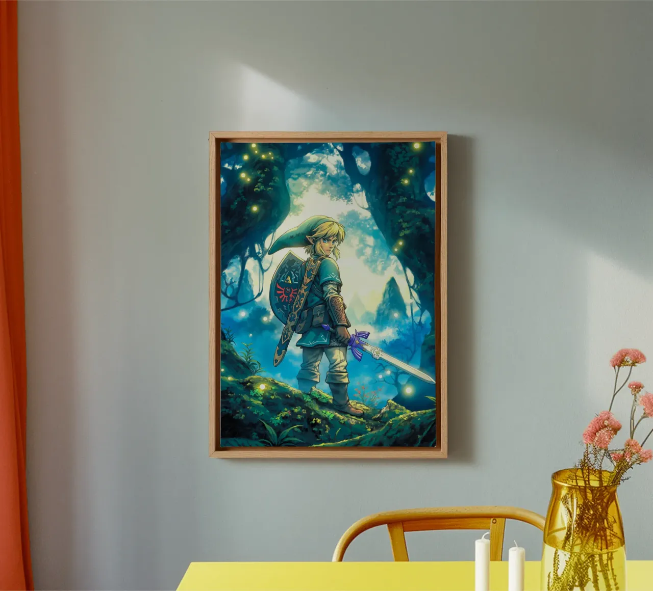 Link Legend of Zelda tela da Stellar Creative