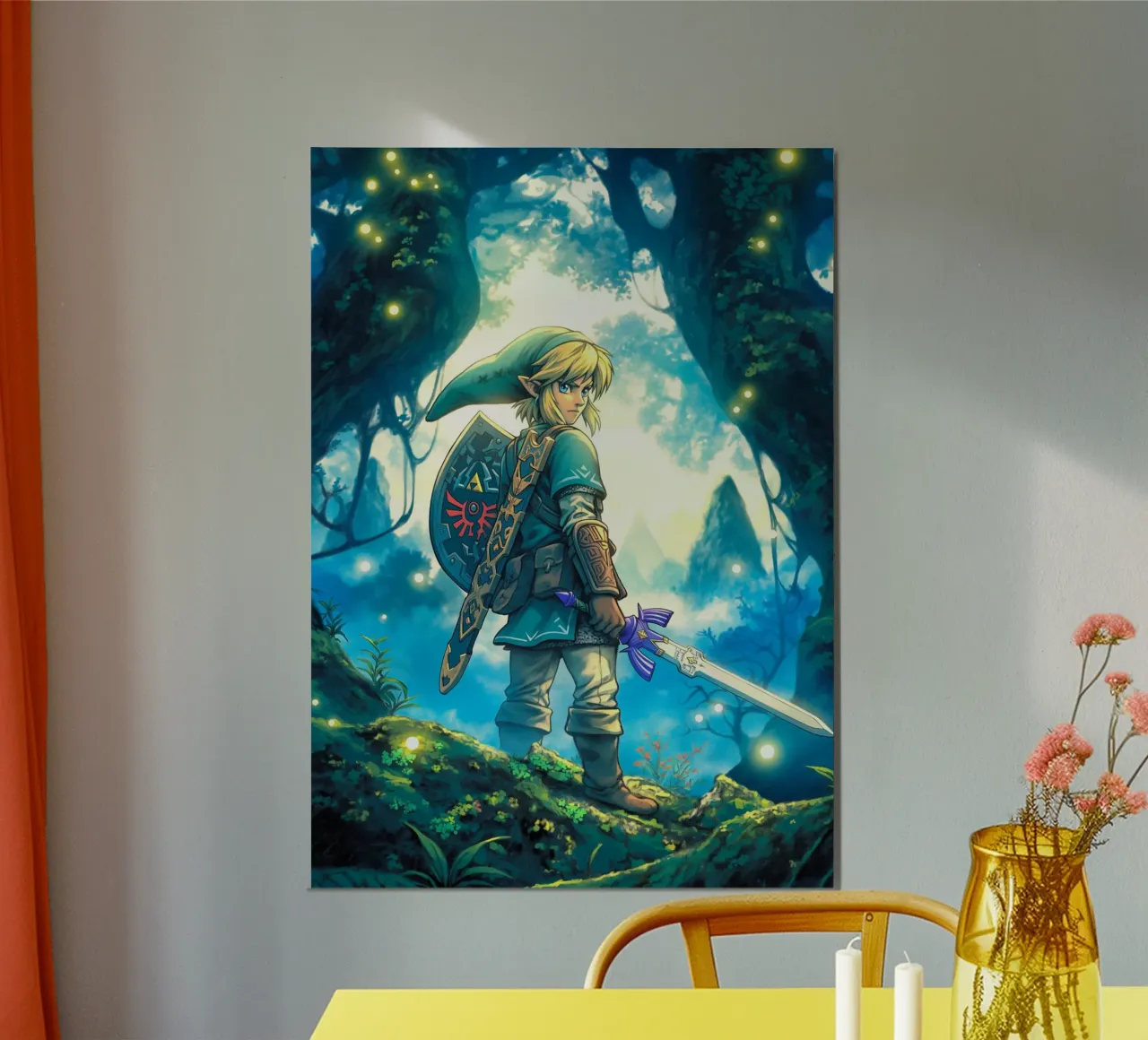 Link Legend of Zelda carta hahnemühle da Stellar Creative