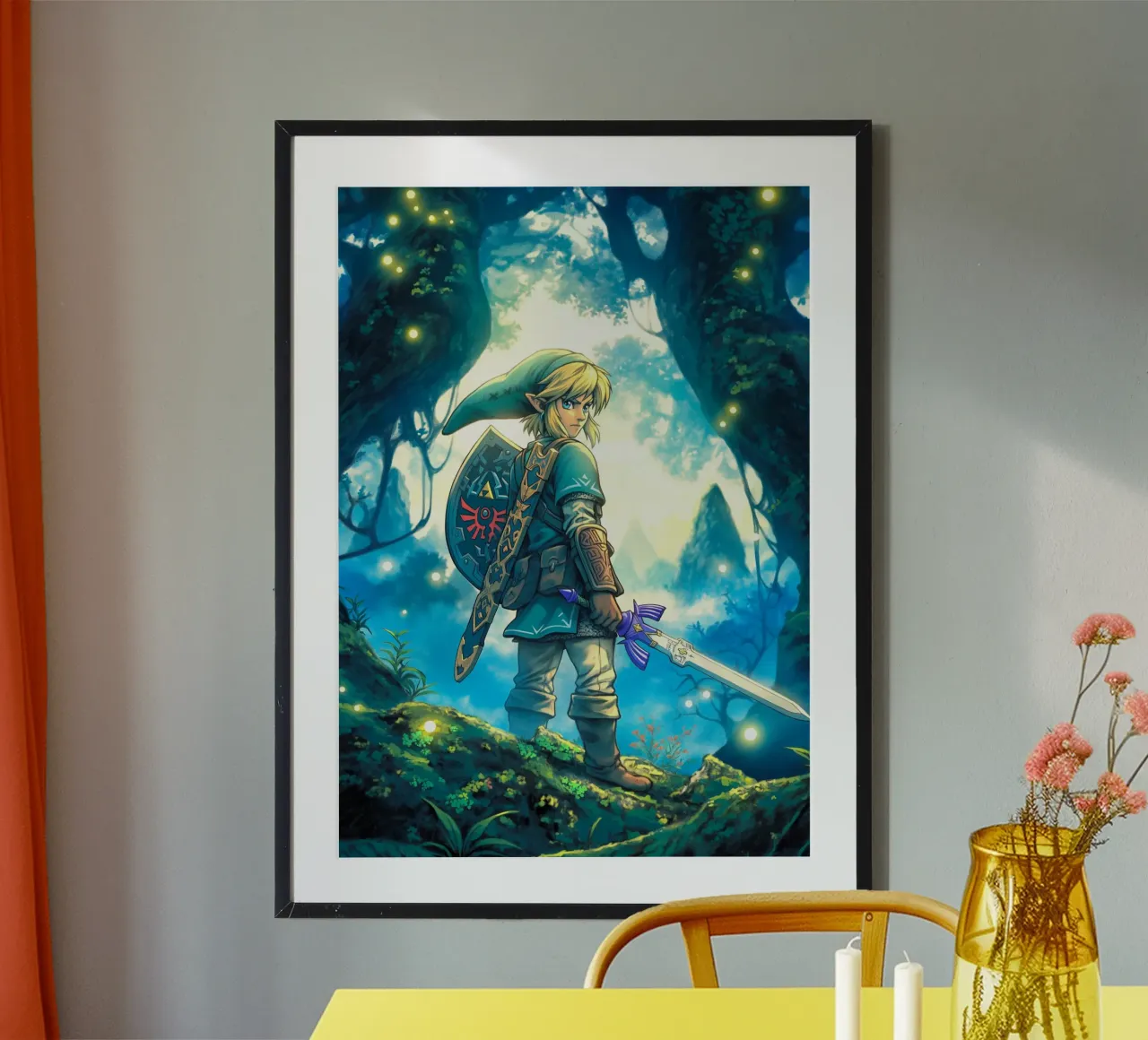 Link Legend of Zelda carta hahnemühle da Stellar Creative