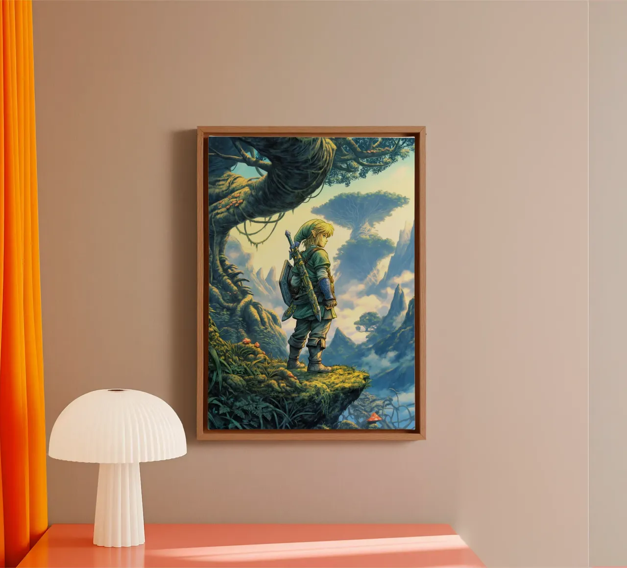 Link Legend of Zelda tela da Stellar Creative