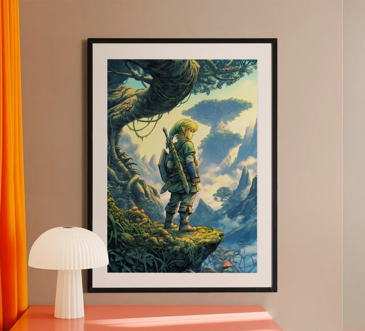 Link Legend of Zelda carta hahnemühle da Stellar Creative