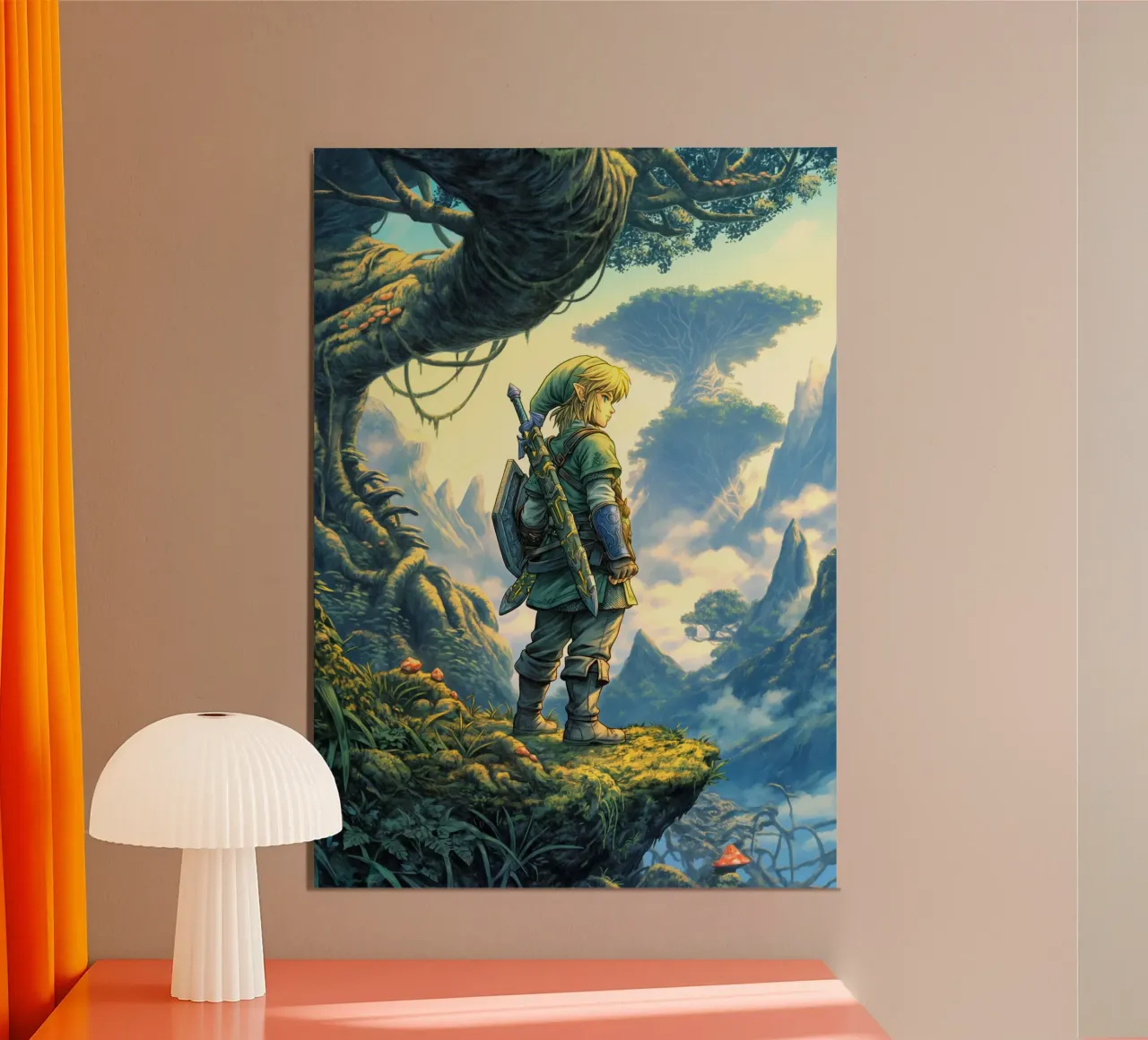 Link Legend of Zelda carta hahnemühle da Stellar Creative