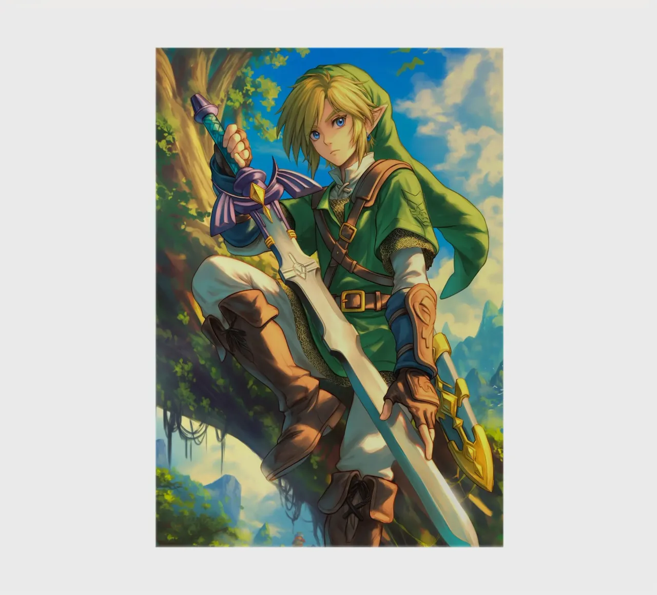 Link Legend of Zelda diario da Stellar Creative