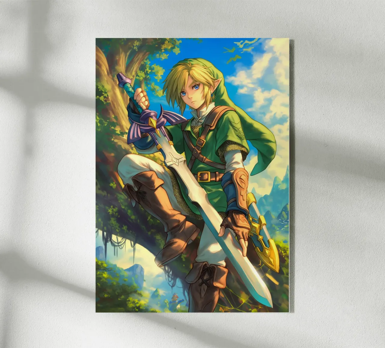 Link Legend of Zelda metacrilato de Stellar Creative