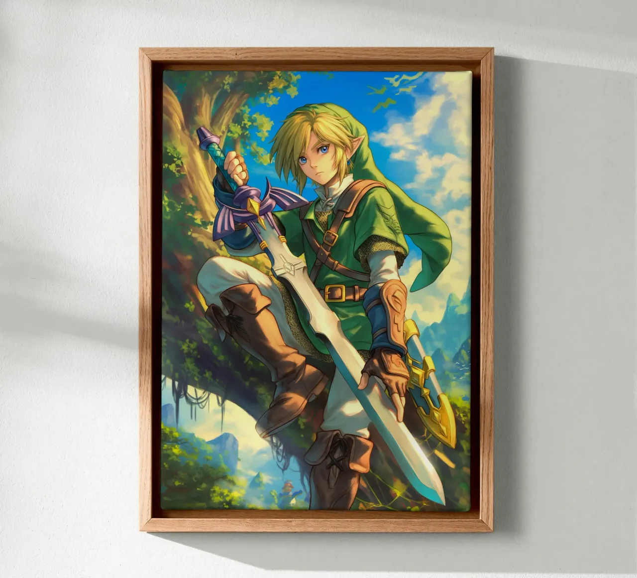 Link Legend of Zelda tela da Stellar Creative