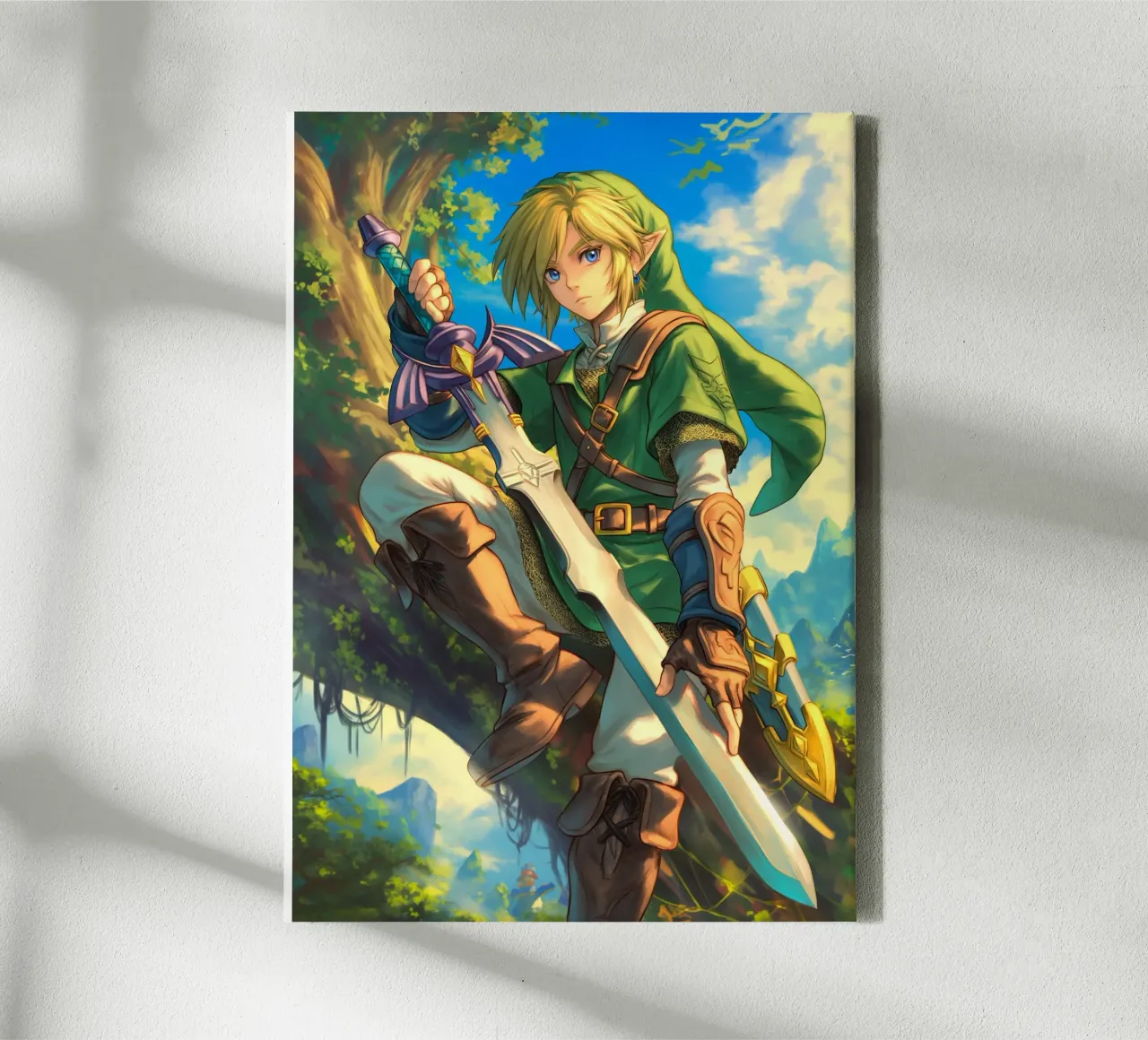 Link Legend of Zelda tela da Stellar Creative
