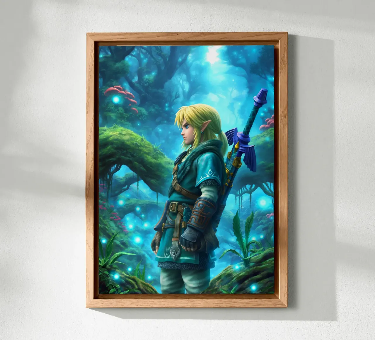 Link Legend of Zelda alluminio dibond da Stellar Creative