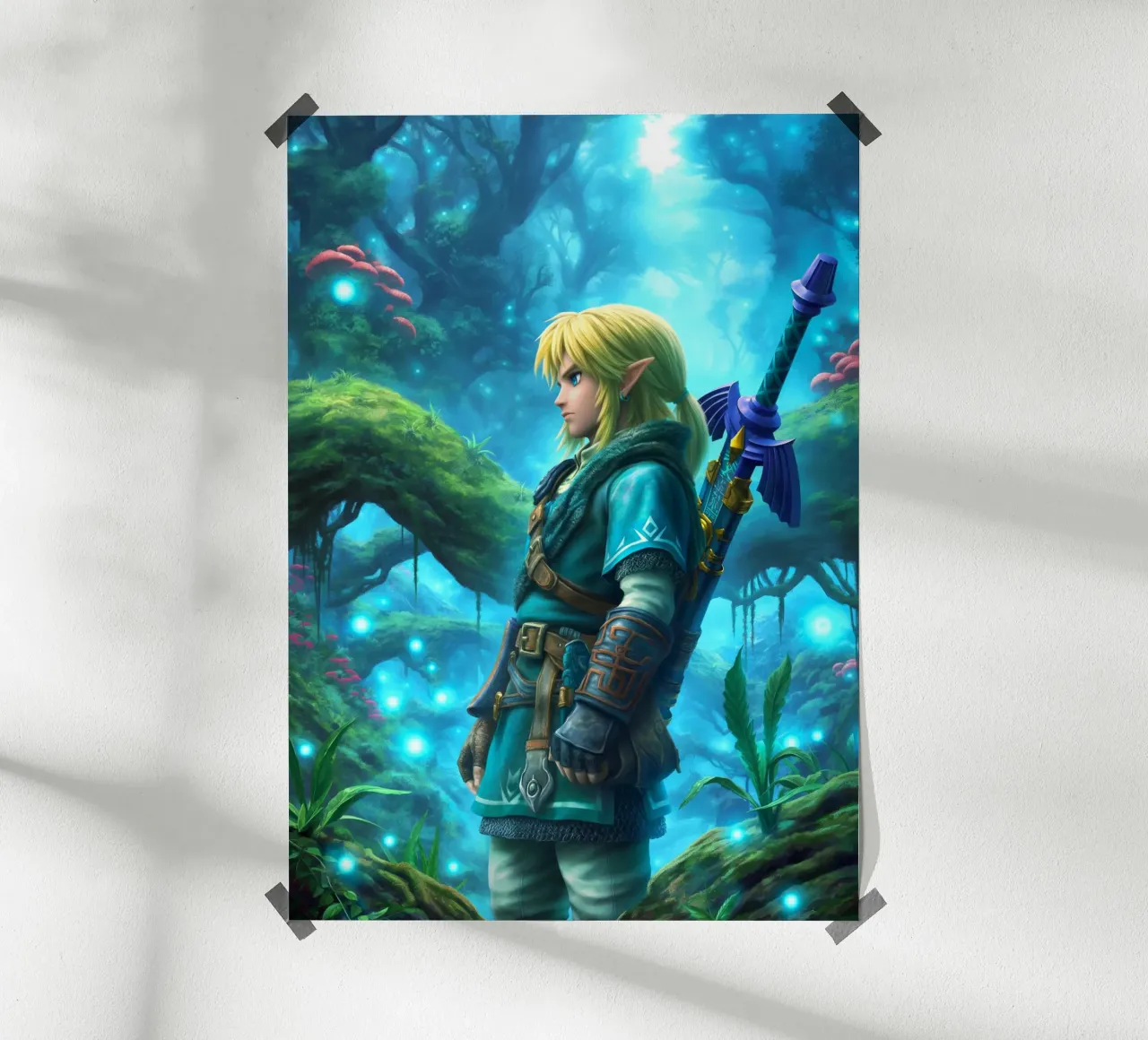 Link Legend of Zelda carta hahnemühle da Stellar Creative