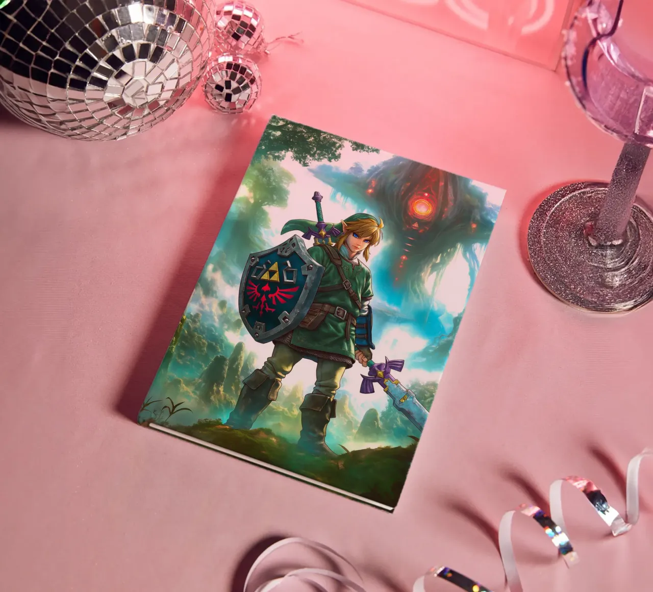 Link Legend of Zelda notebook by Stellar Creative