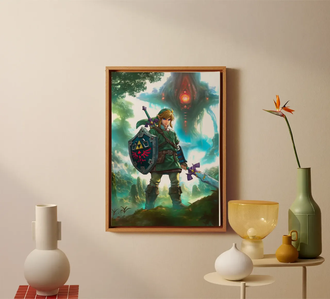 Link Legend of Zelda tela da Stellar Creative