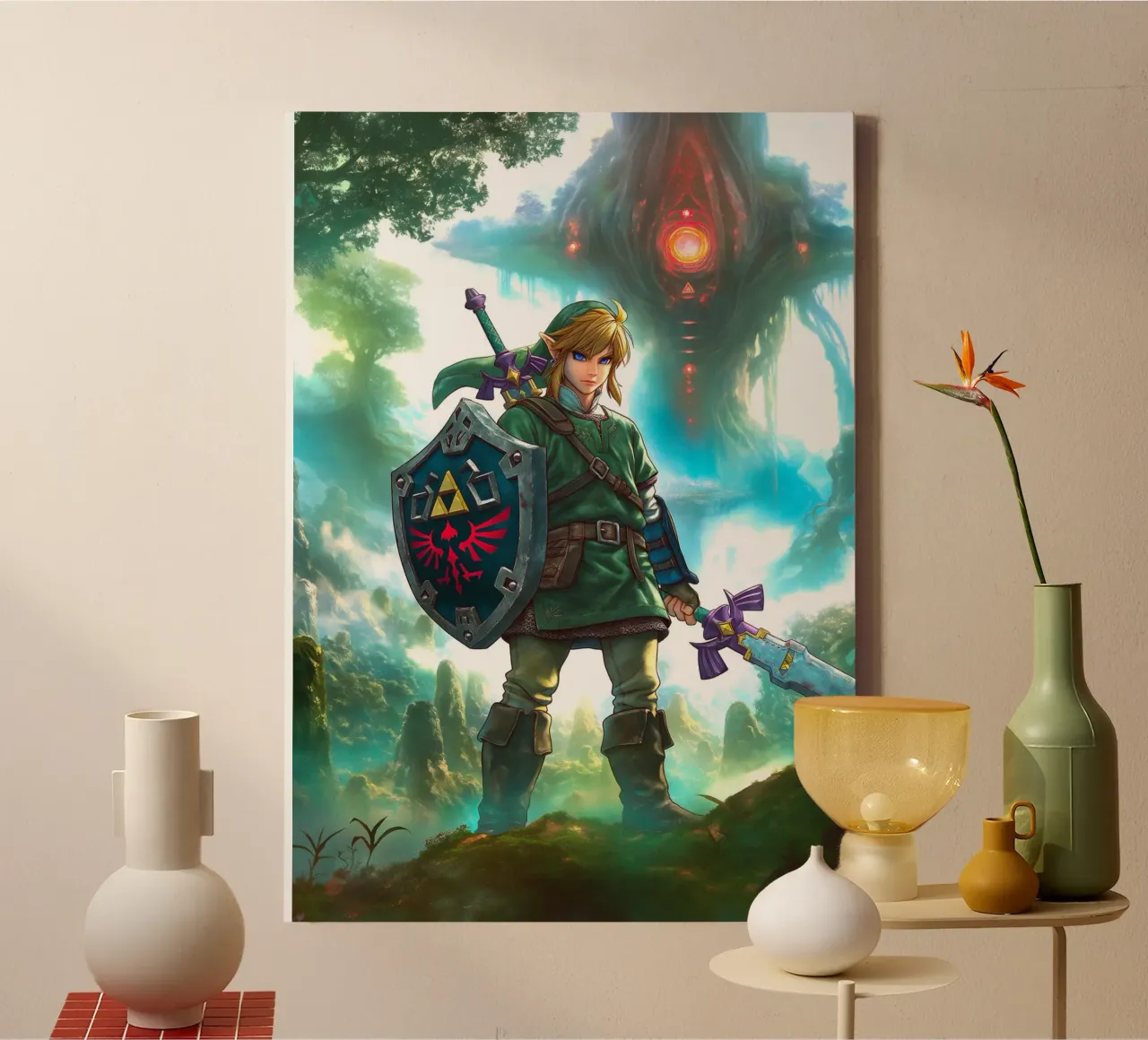 Link Legend of Zelda tela da Stellar Creative