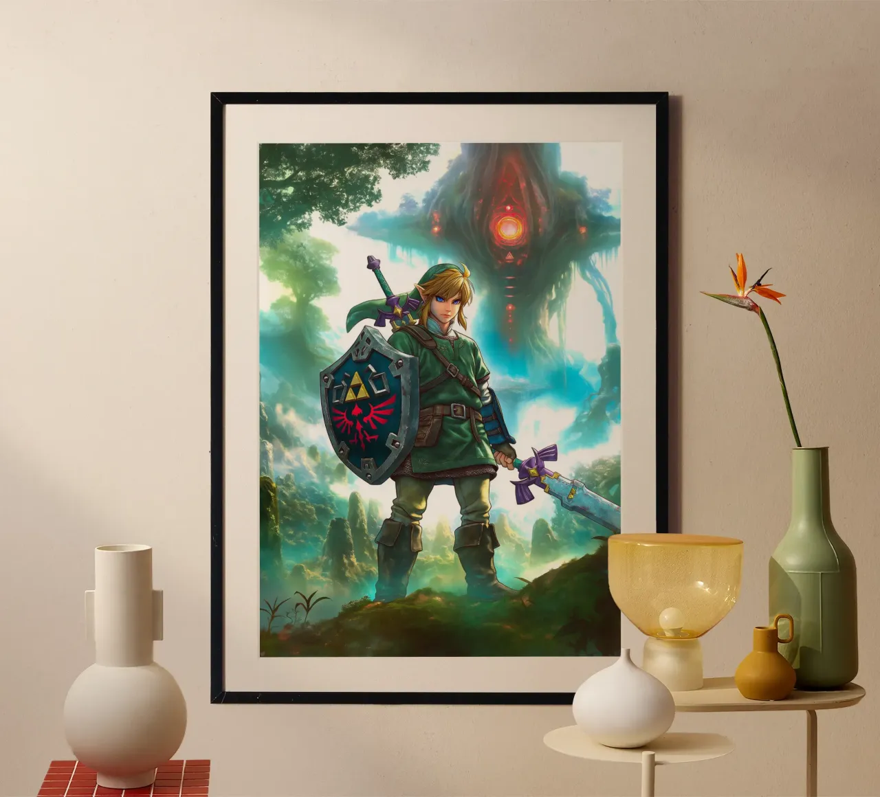 Link Legend of Zelda carta hahnemühle da Stellar Creative