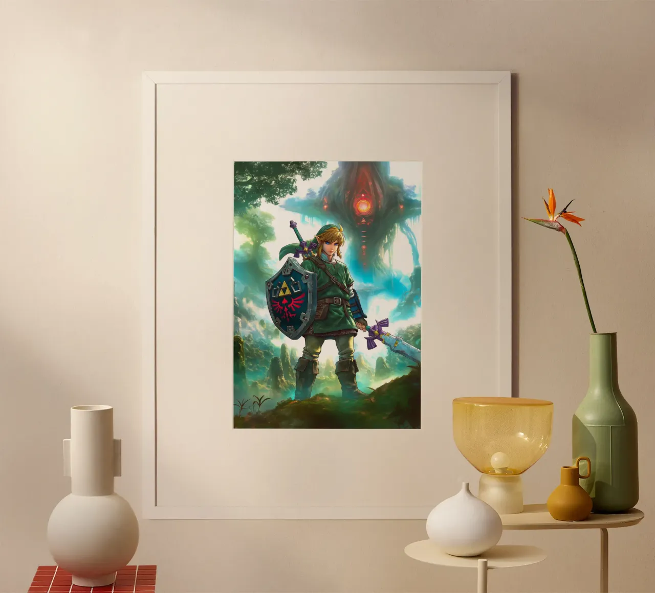 Link Legend of Zelda carta hahnemühle da Stellar Creative