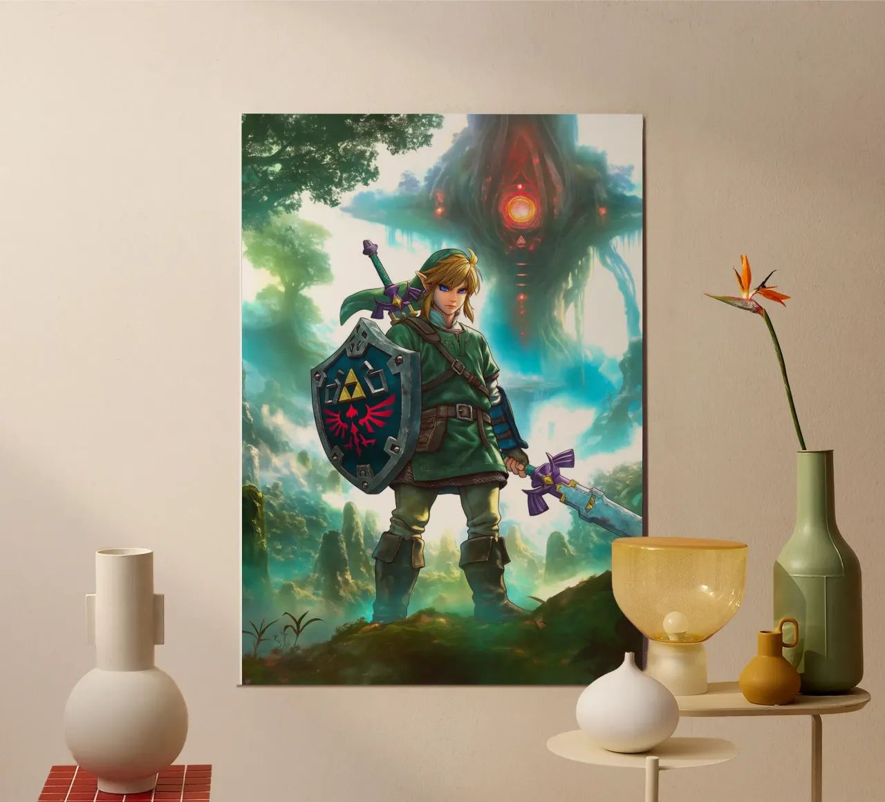Link Legend of Zelda carta hahnemühle da Stellar Creative