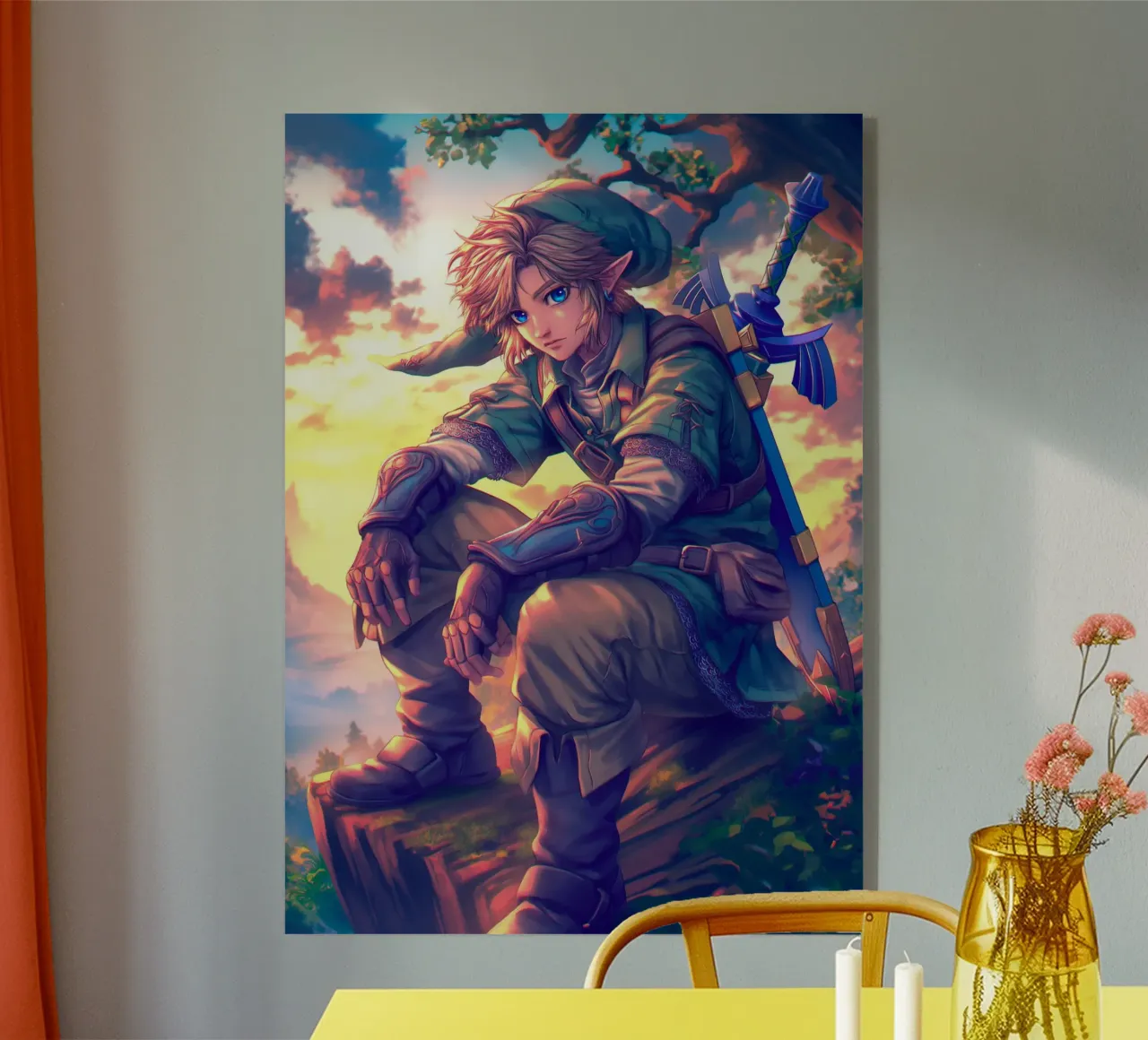 Link Legend of Zelda metacrilato de Stellar Creative