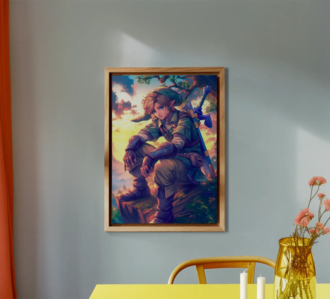 Link Legend of Zelda pannello forex da Stellar Creative