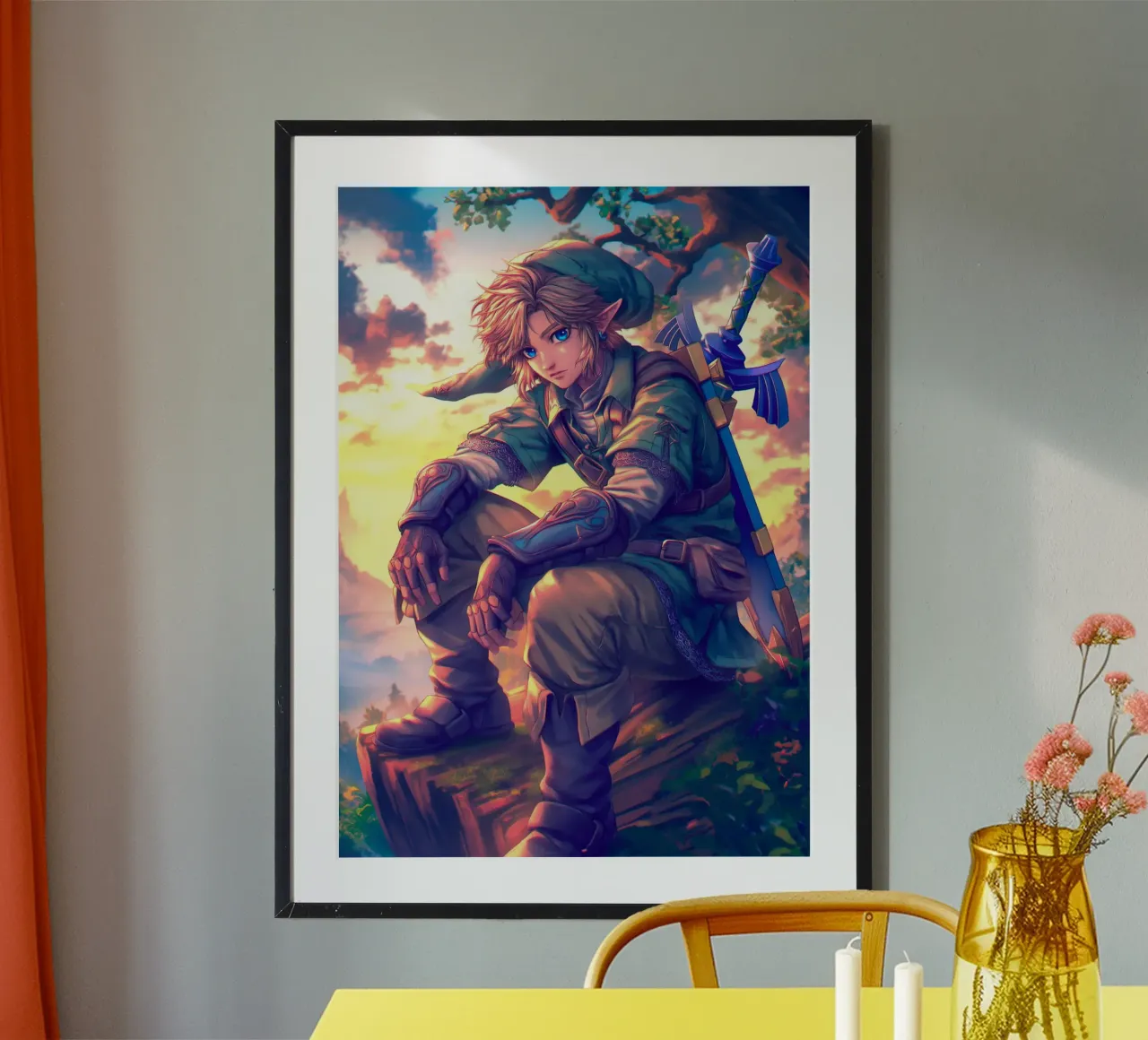 Link Legend of Zelda carta hahnemühle da Stellar Creative