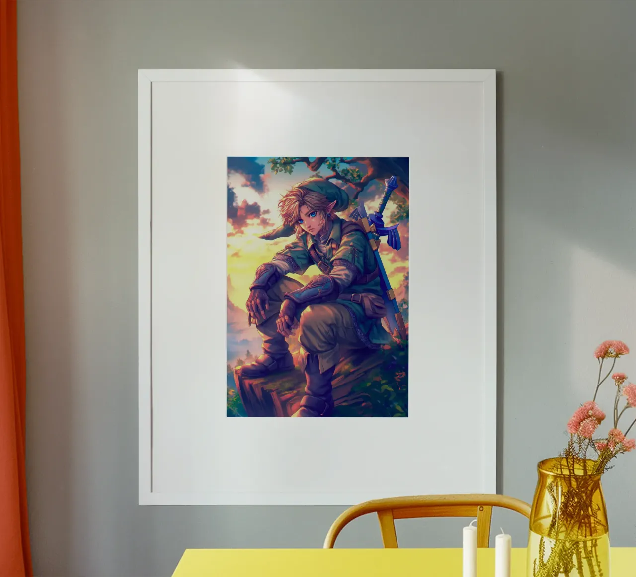 Link Legend of Zelda carta hahnemühle da Stellar Creative