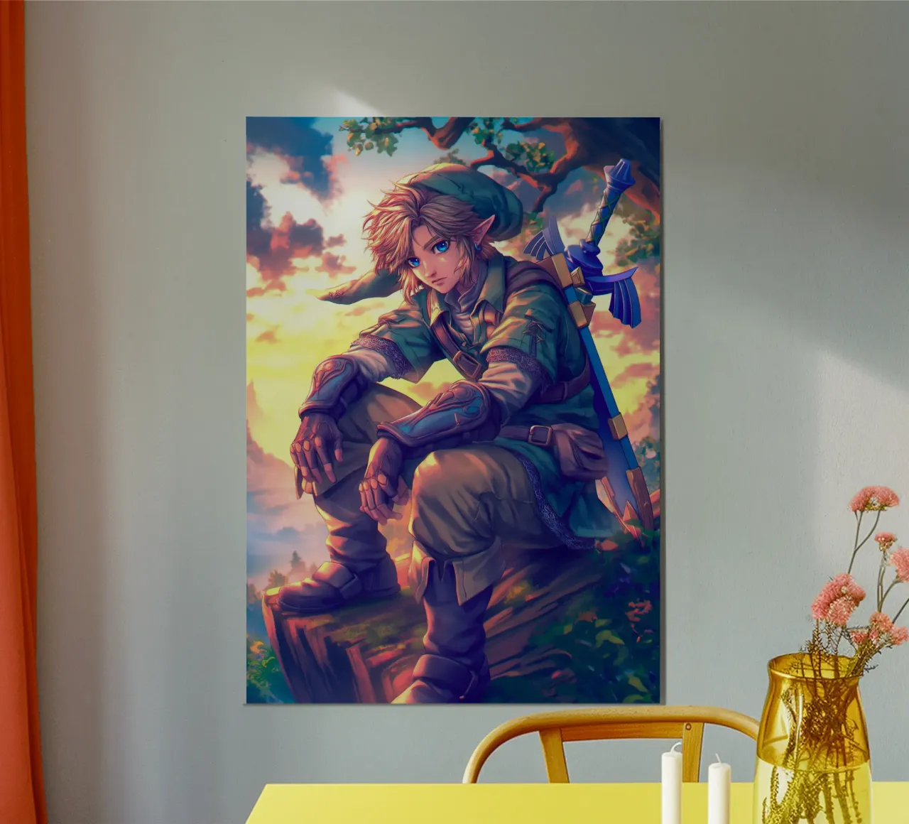 Link Legend of Zelda carta hahnemühle da Stellar Creative