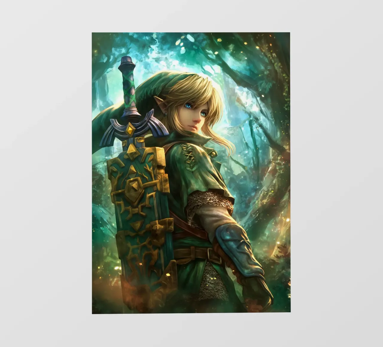 Link Legend of Zelda telo in pvc da Stellar Creative