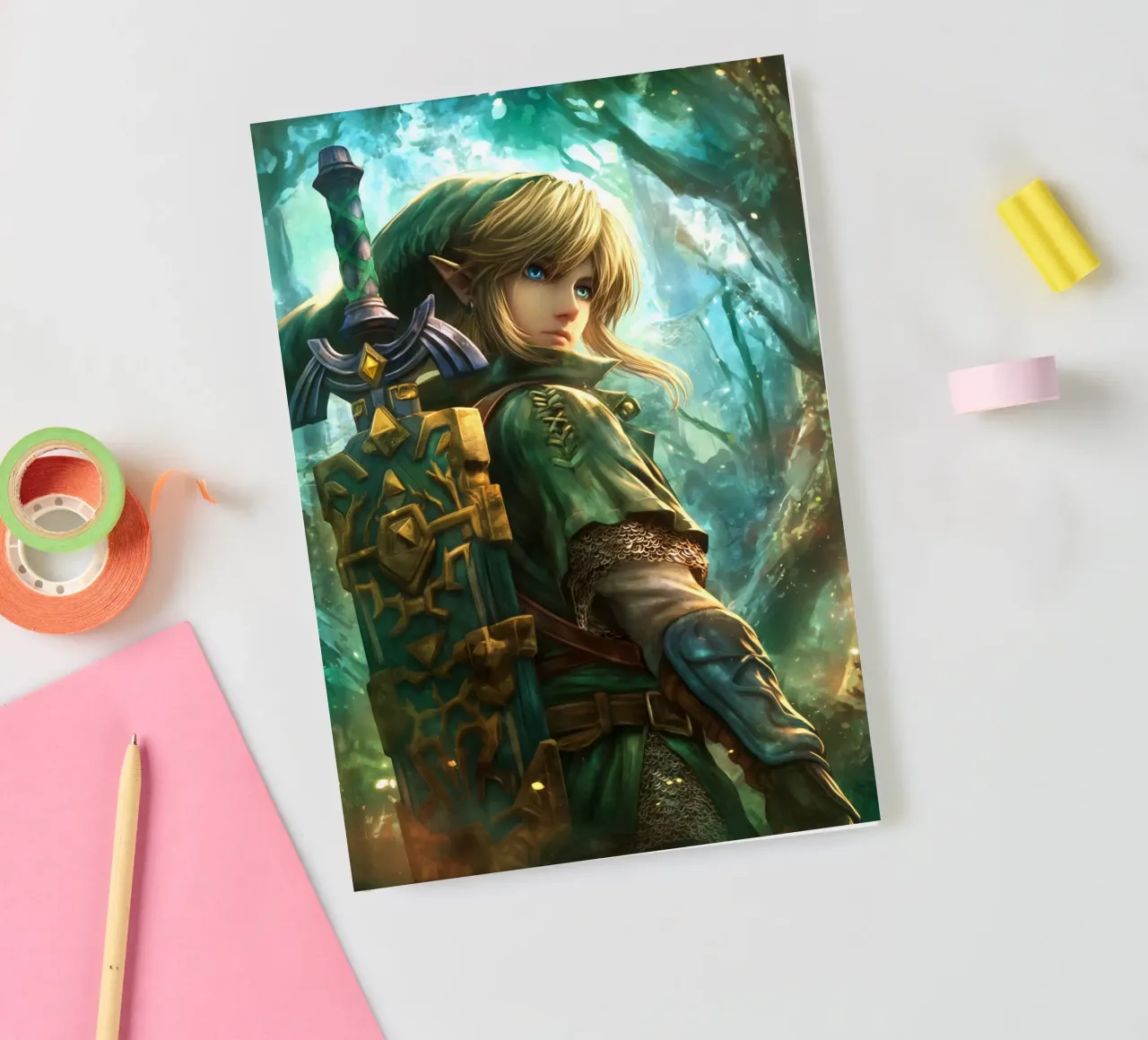 Link Legend of Zelda diario da Stellar Creative