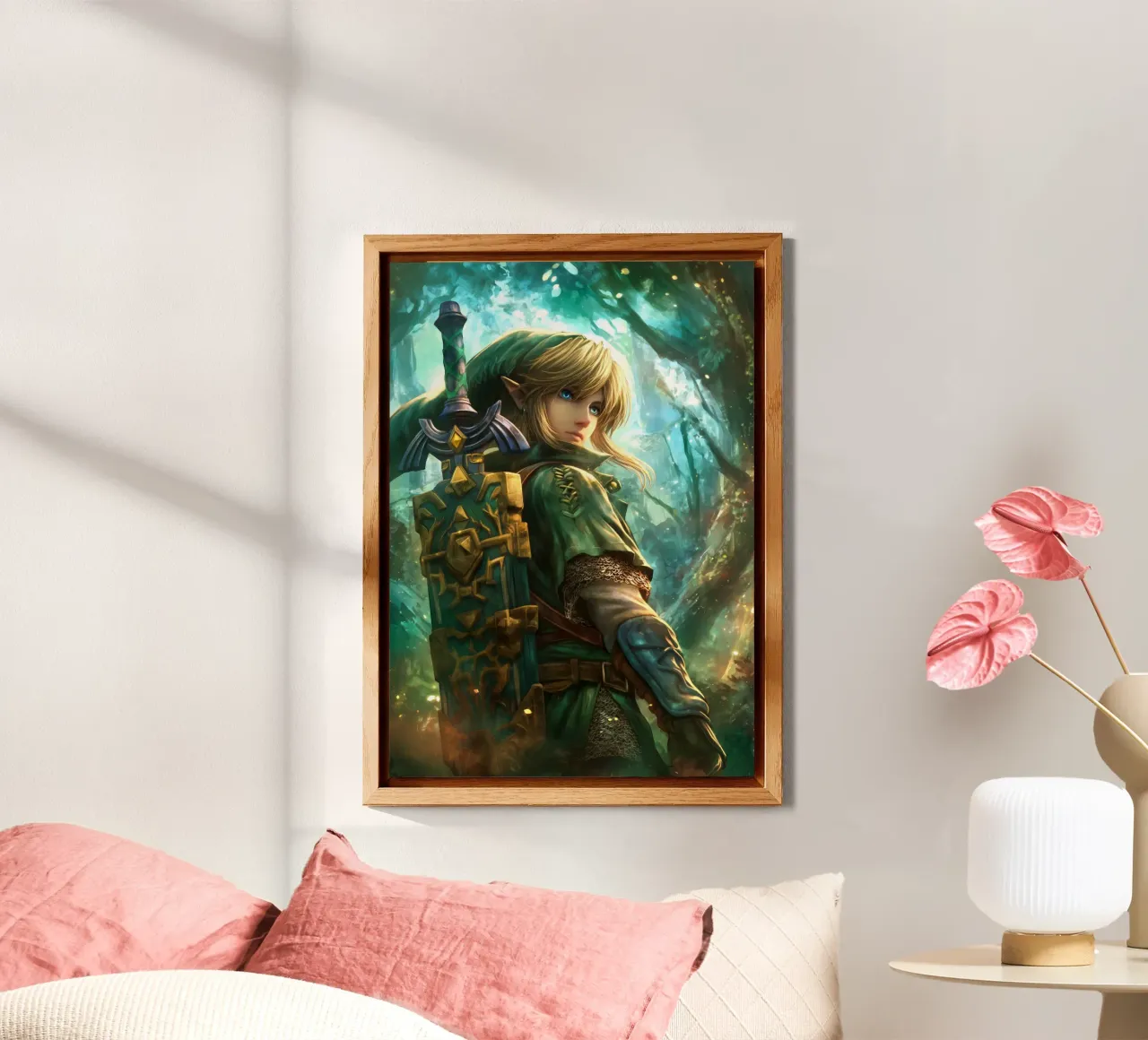 Link Legend of Zelda pannello forex da Stellar Creative